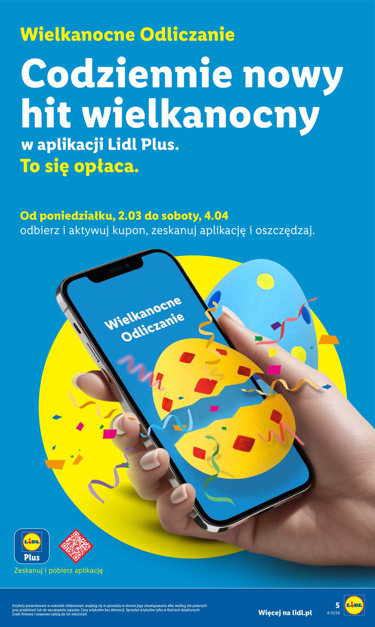 Leták Lidl Polsko 26.3.-29.3.2026 - Zpravodaj platný od 26.03 do 29.03 strana 5