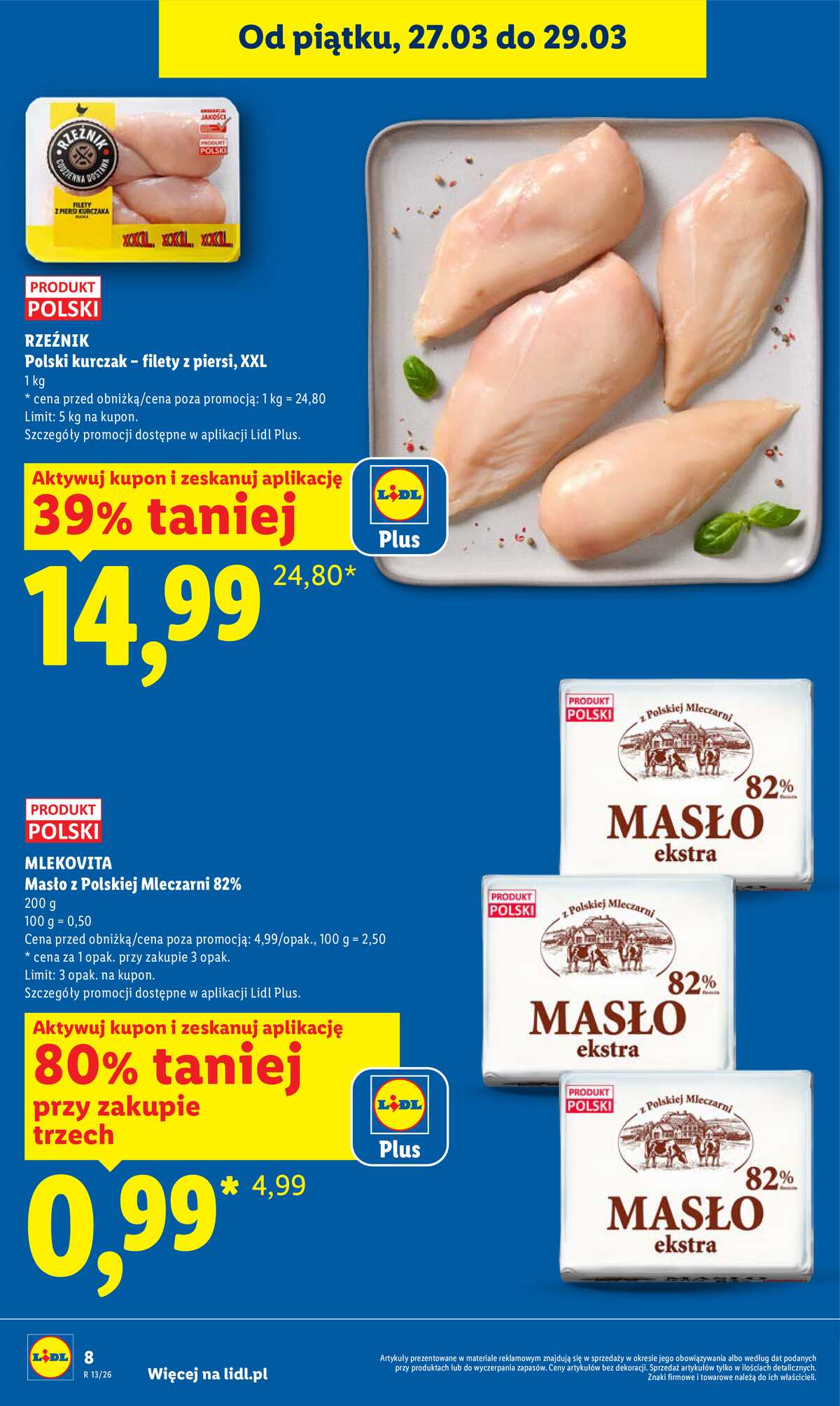 Leták Lidl Polsko 26.3.-29.3.2026 - Zpravodaj platný od 26.03 do 29.03 strana 8