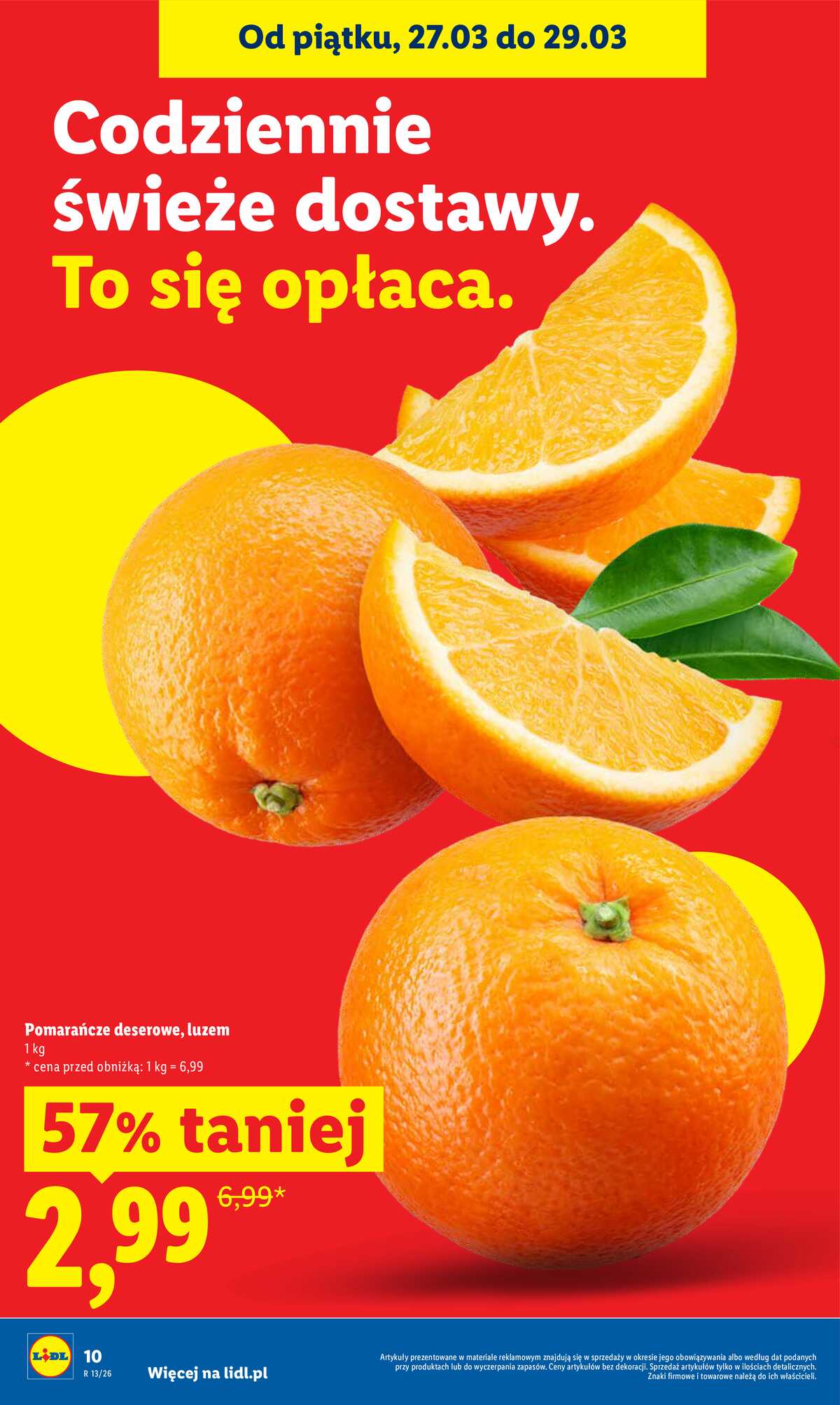 Leták Lidl Polsko 26.3.-29.3.2026 - Zpravodaj platný od 26.03 do 29.03 strana 10