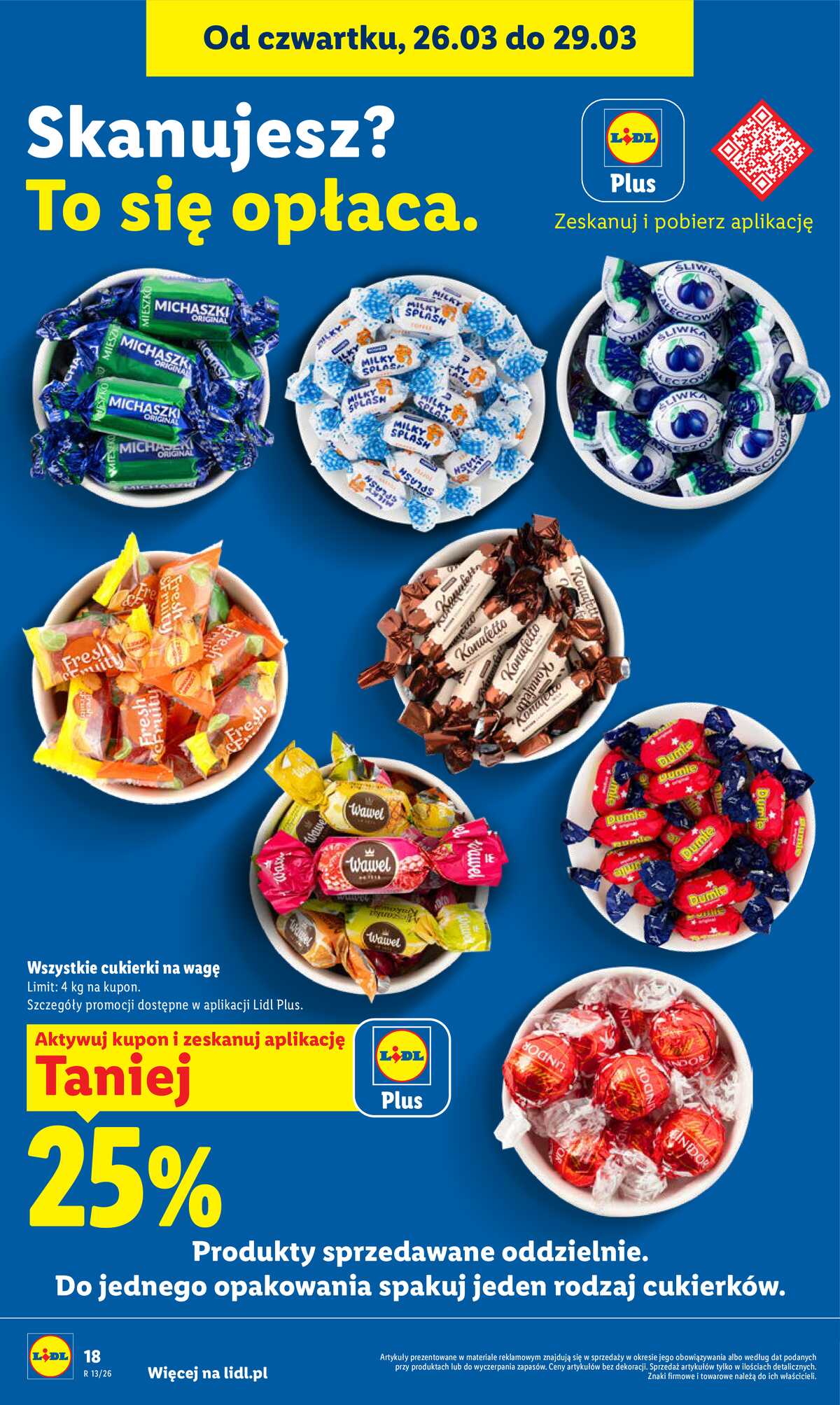 Leták Lidl Polsko 26.3.-29.3.2026 - Zpravodaj platný od 26.03 do 29.03 strana 18