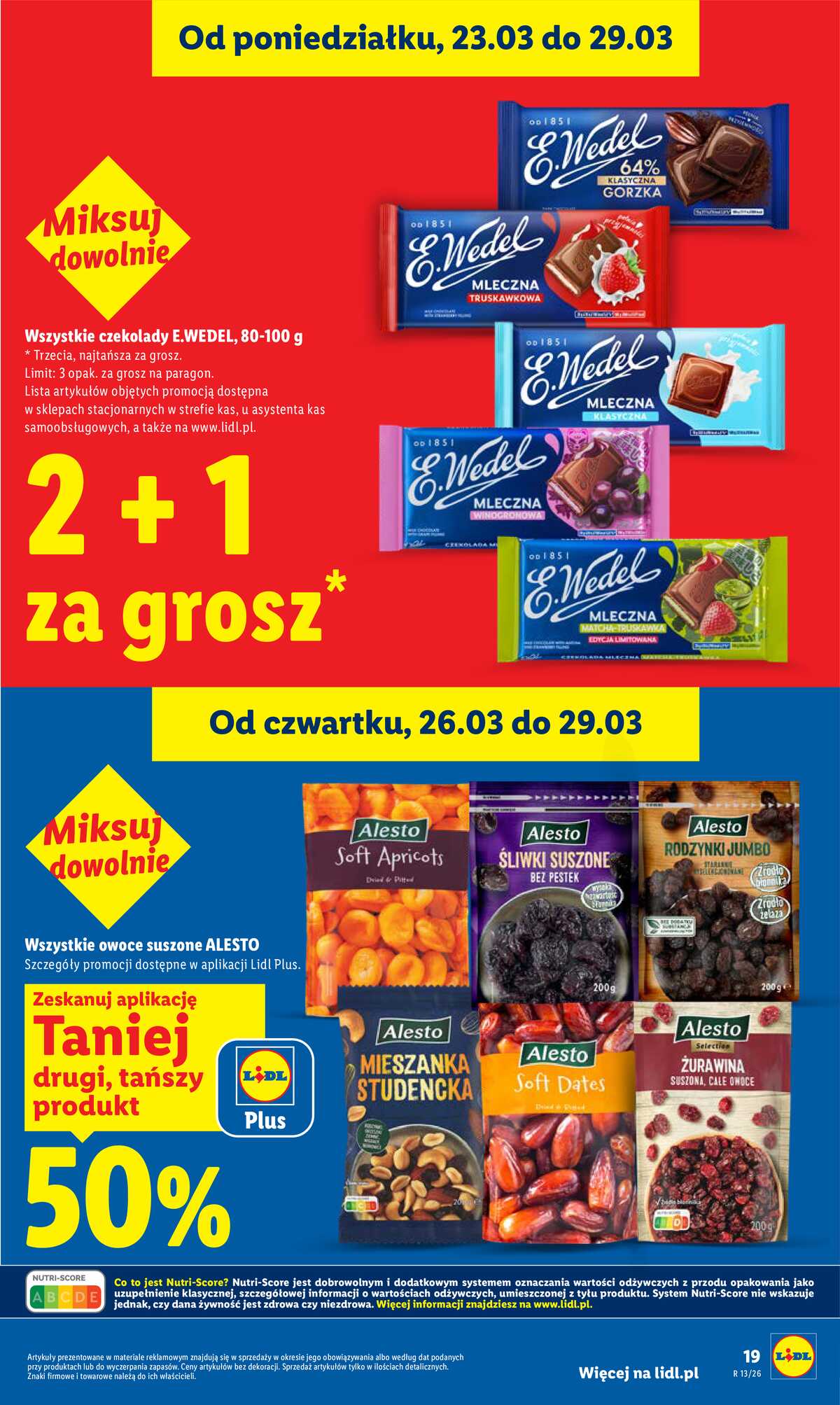 Leták Lidl Polsko 26.3.-29.3.2026 - Zpravodaj platný od 26.03 do 29.03 strana 19
