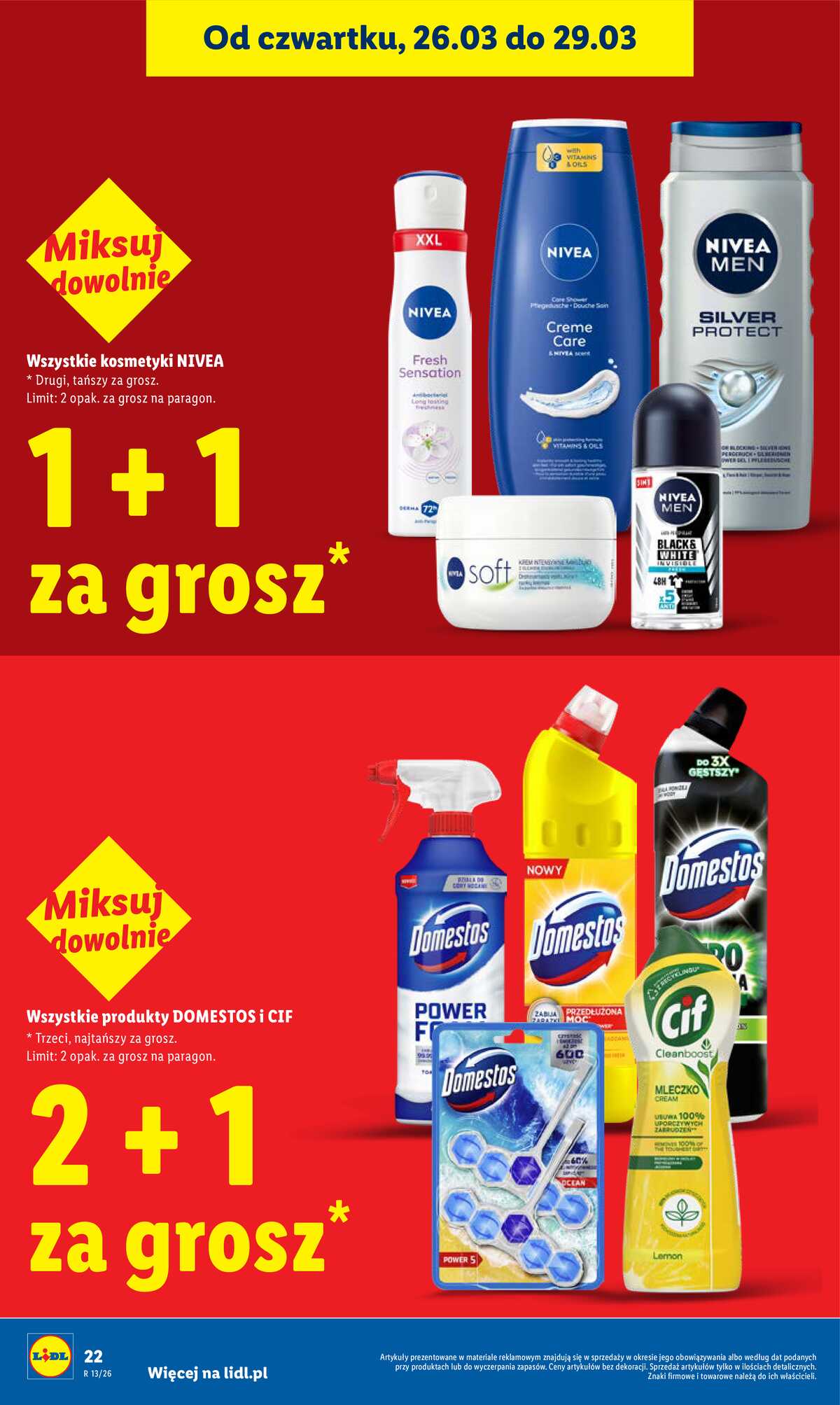 Leták Lidl Polsko 26.3.-29.3.2026 - Zpravodaj platný od 26.03 do 29.03 strana 22
