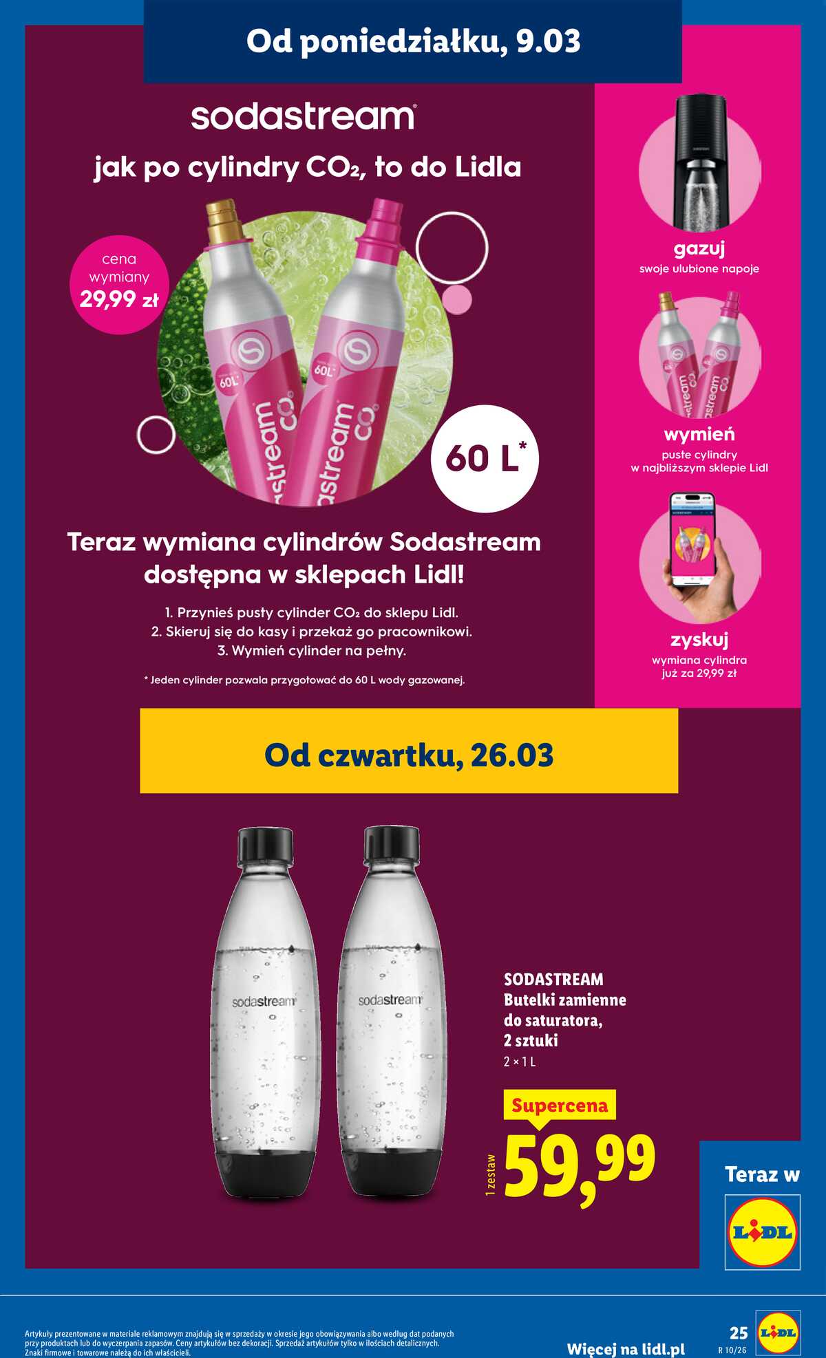 Leták Lidl Polsko 26.3.-29.3.2026 - Zpravodaj platný od 26.03 do 29.03 strana 25