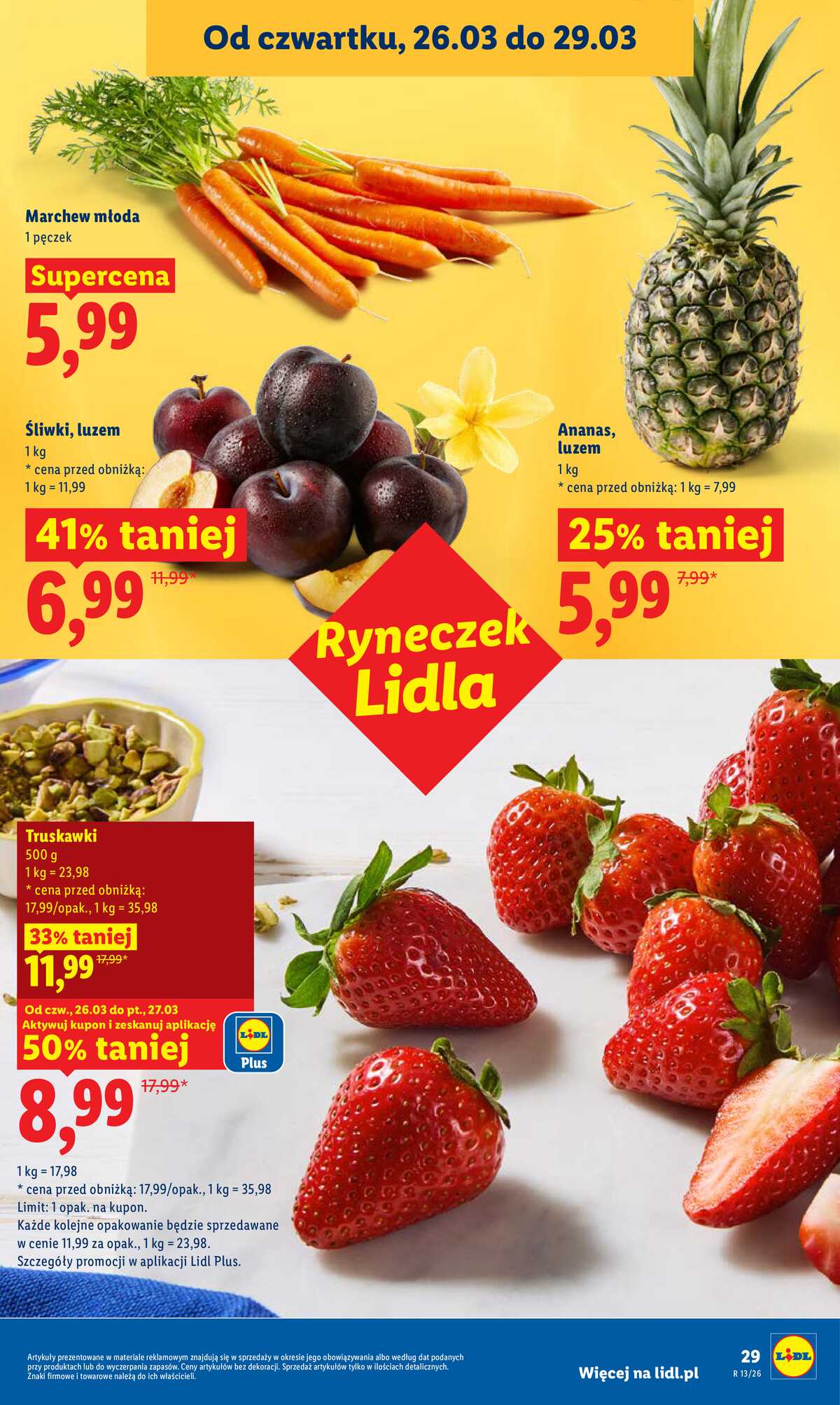 Leták Lidl Polsko 26.3.-29.3.2026 - Zpravodaj platný od 26.03 do 29.03 strana 29