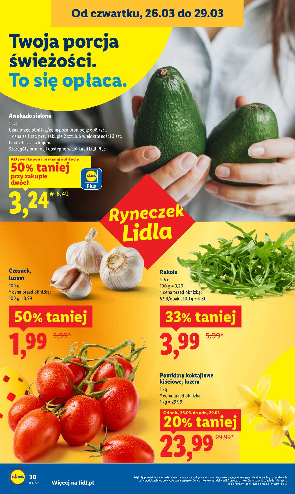 Leták Lidl Polsko 26.3.-29.3.2026 - Zpravodaj platný od 26.03 do 29.03 strana 30