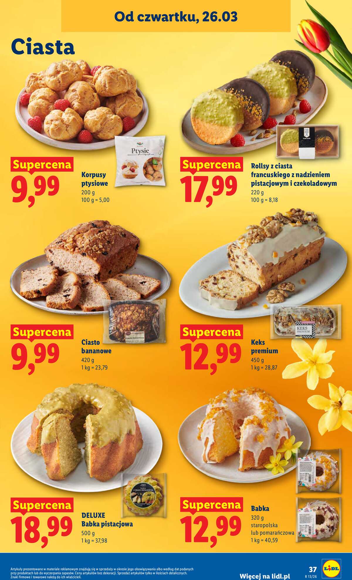 Leták Lidl Polsko 26.3.-29.3.2026 - Zpravodaj platný od 26.03 do 29.03 strana 37