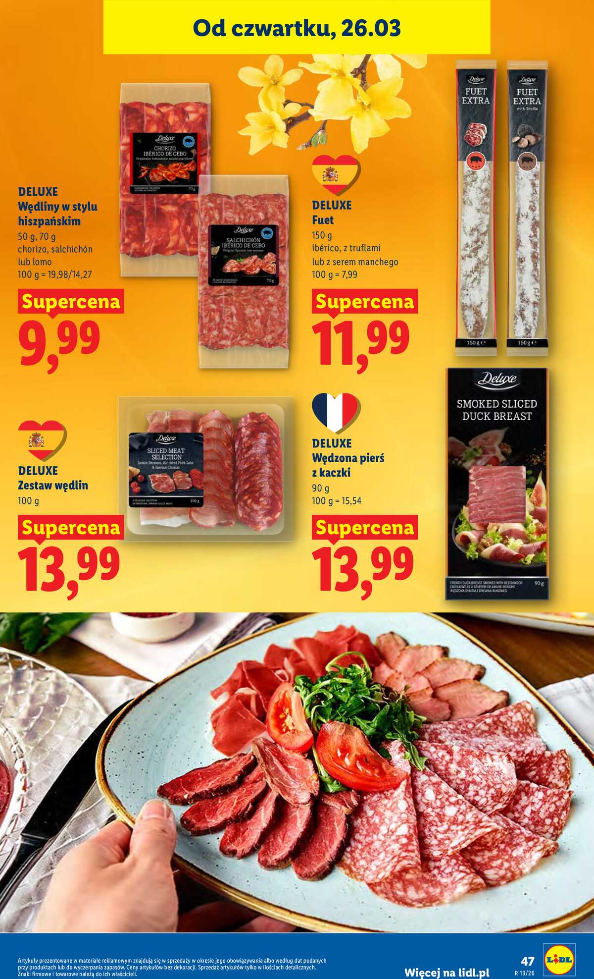 Leták Lidl Polsko 26.3.-29.3.2026 - Zpravodaj platný od 26.03 do 29.03 strana 47