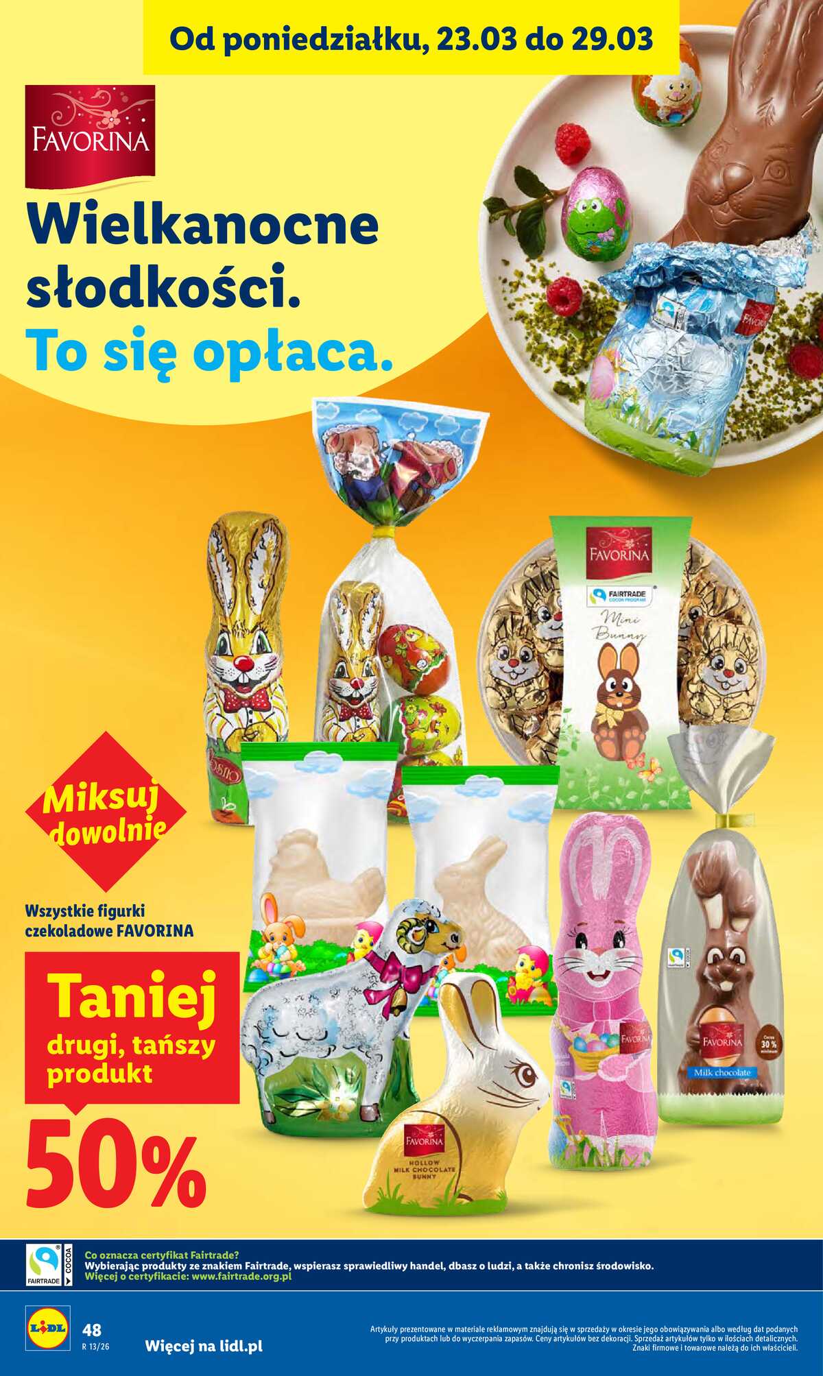 Leták Lidl Polsko 26.3.-29.3.2026 - Zpravodaj platný od 26.03 do 29.03 strana 48