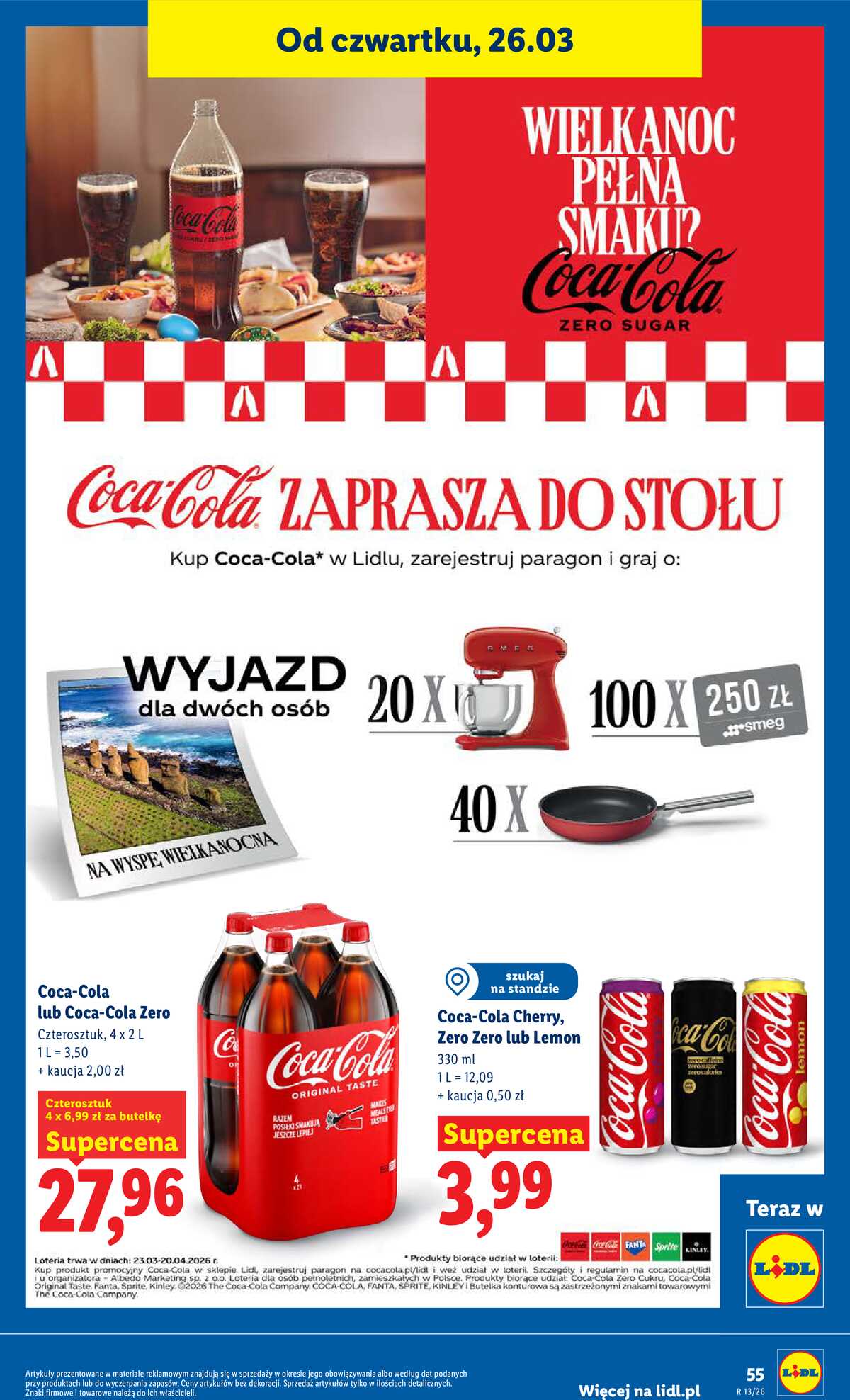 Leták Lidl Polsko 26.3.-29.3.2026 - Zpravodaj platný od 26.03 do 29.03 strana 55