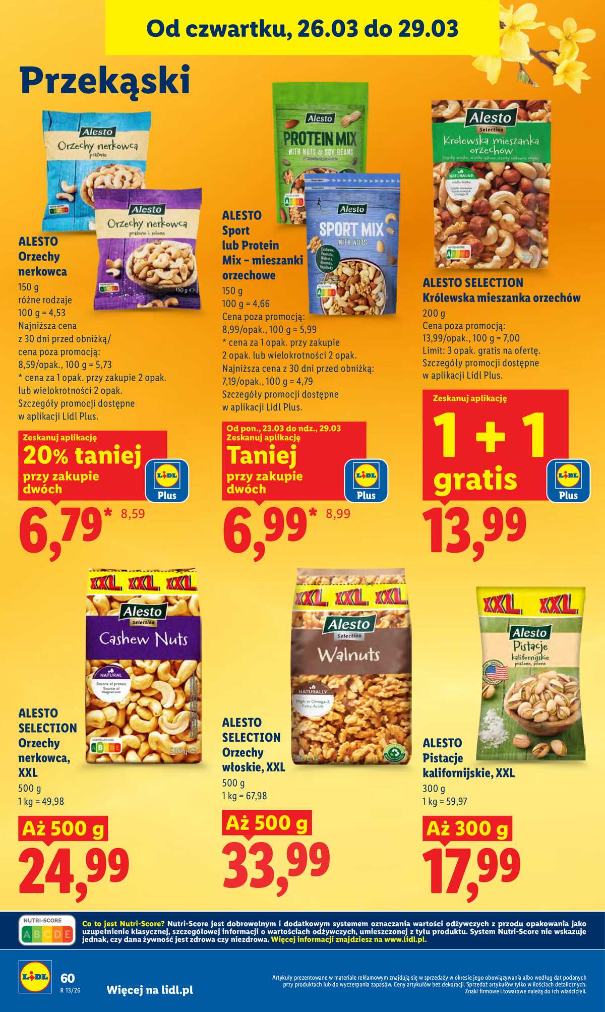 Leták Lidl Polsko 26.3.-29.3.2026 - Zpravodaj platný od 26.03 do 29.03 strana 60