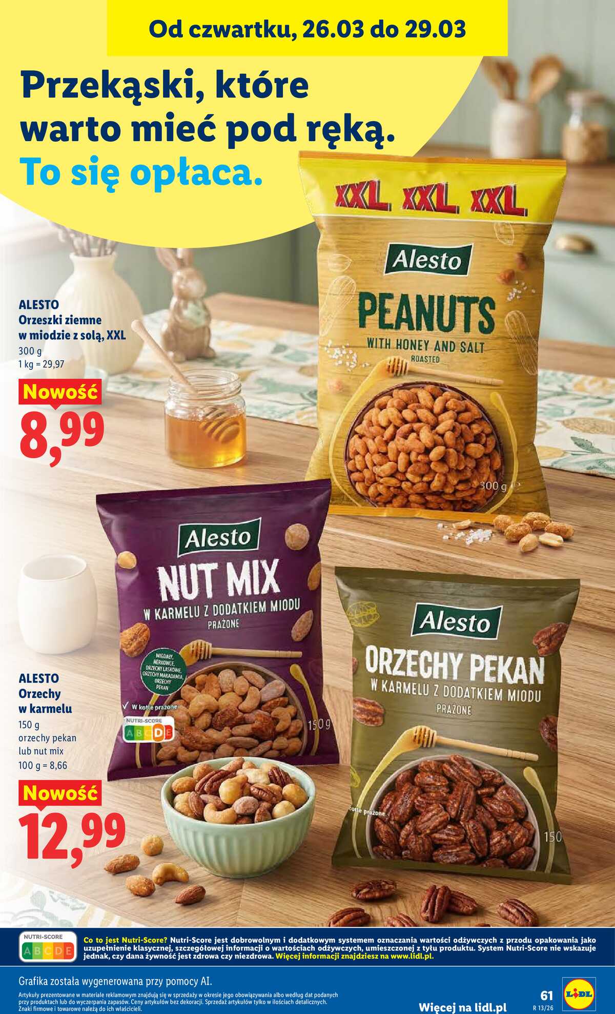 Leták Lidl Polsko 26.3.-29.3.2026 - Zpravodaj platný od 26.03 do 29.03 strana 61