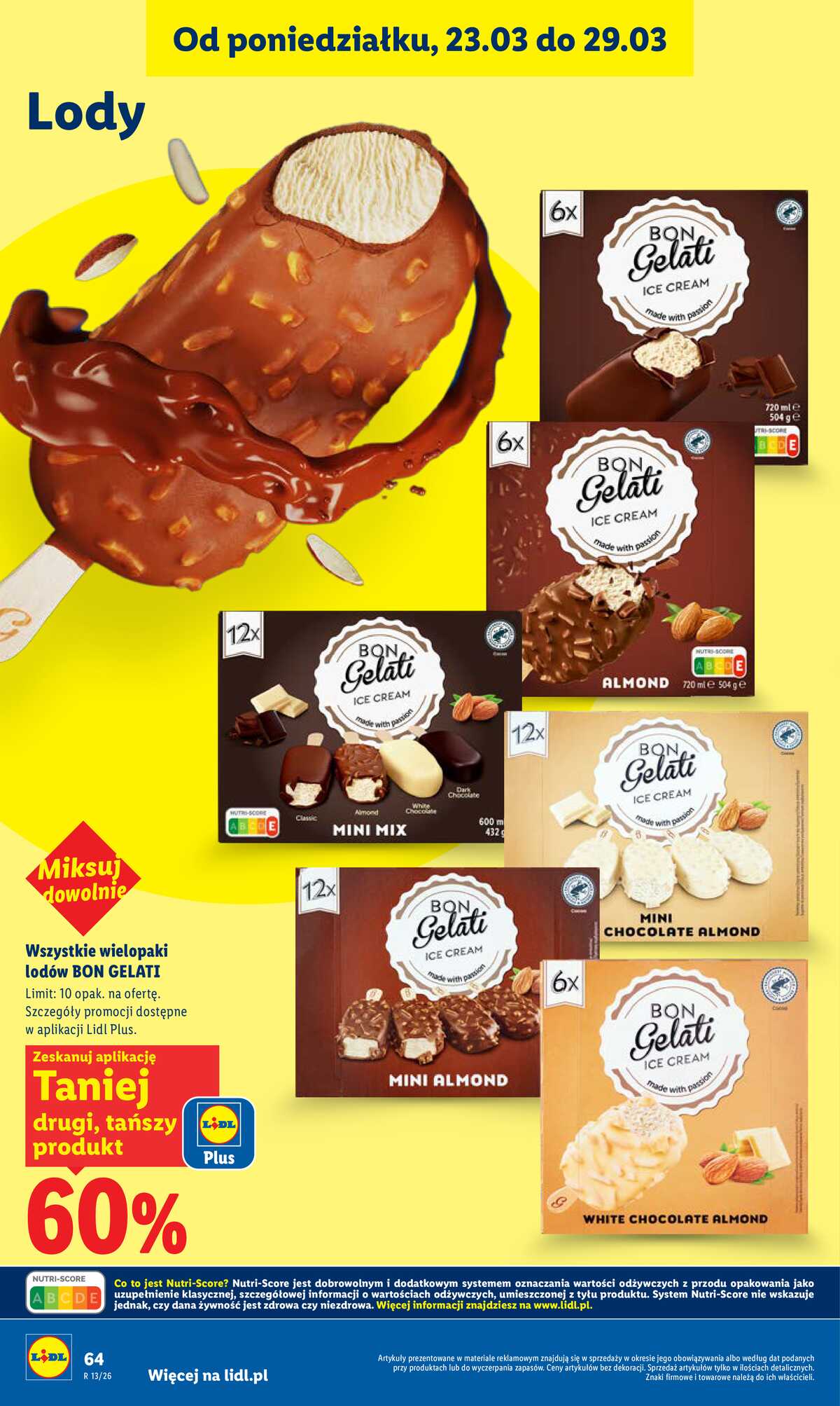 Leták Lidl Polsko 26.3.-29.3.2026 - Zpravodaj platný od 26.03 do 29.03 strana 64