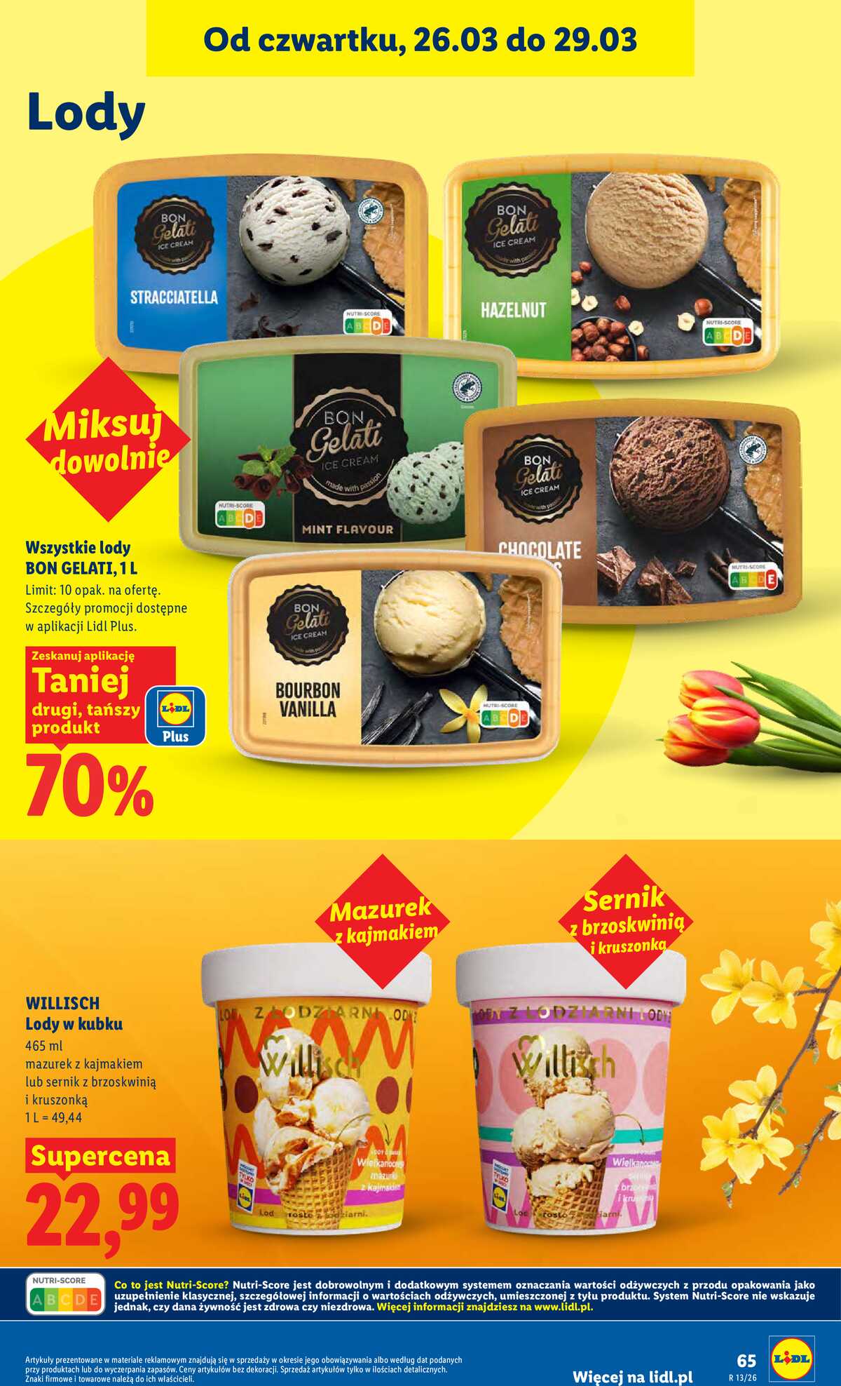 Leták Lidl Polsko 26.3.-29.3.2026 - Zpravodaj platný od 26.03 do 29.03 strana 65