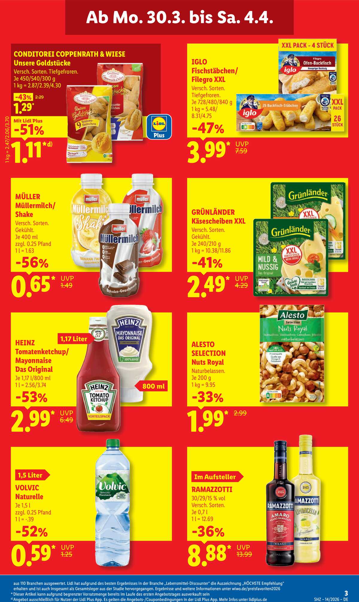Leták Lidl Německo 30.3.-4.4.2026 strana 3