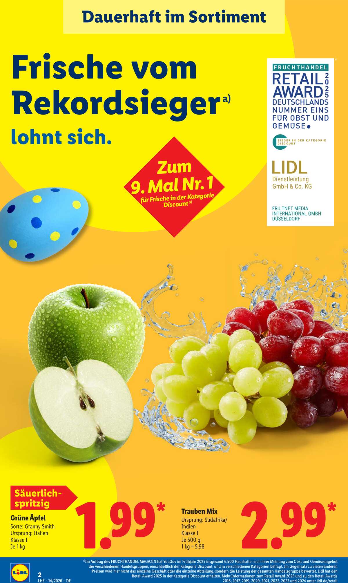 Leták Lidl Německo 30.3.-4.4.2026 strana 8
