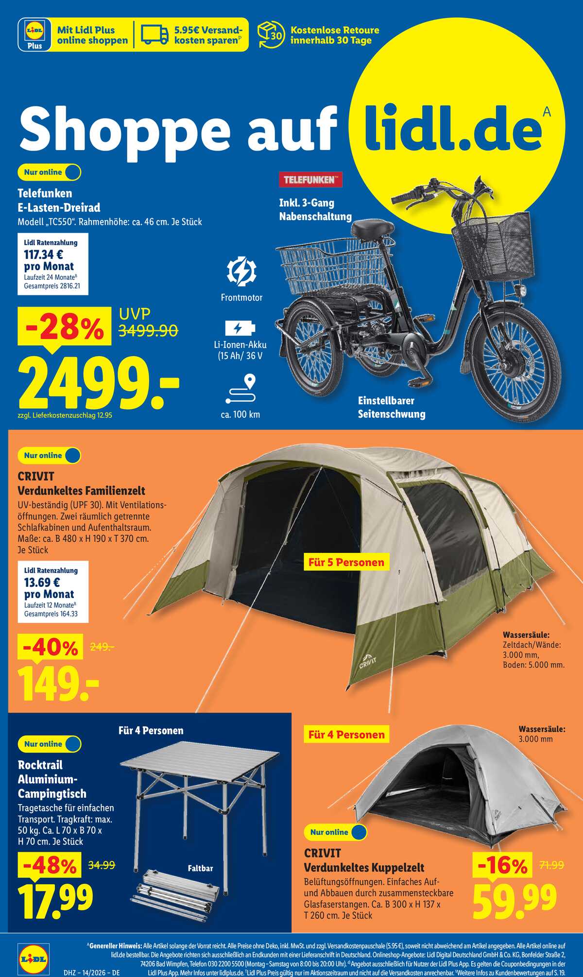 Leták Lidl Německo 30.3.-4.4.2026 strana 10