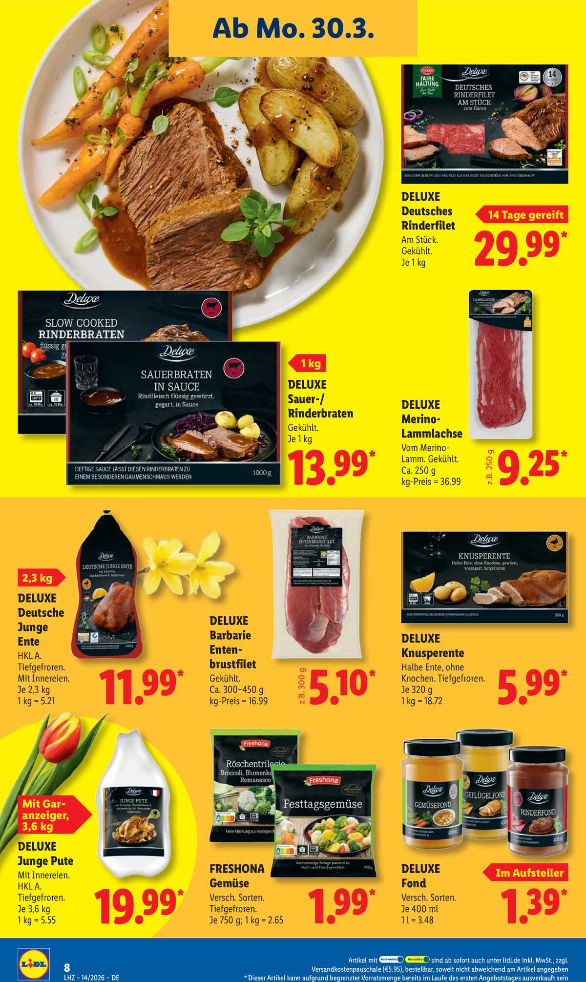 Leták Lidl Německo 30.3.-4.4.2026 strana 20