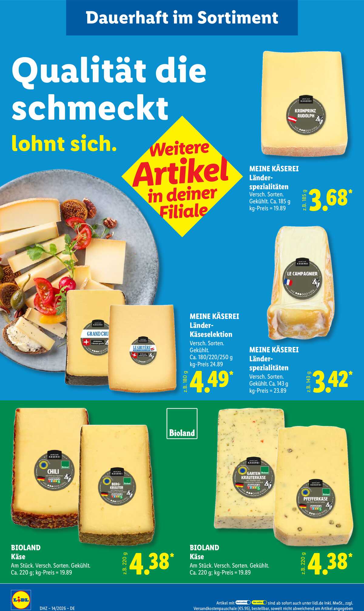 Leták Lidl Německo 30.3.-4.4.2026 strana 34