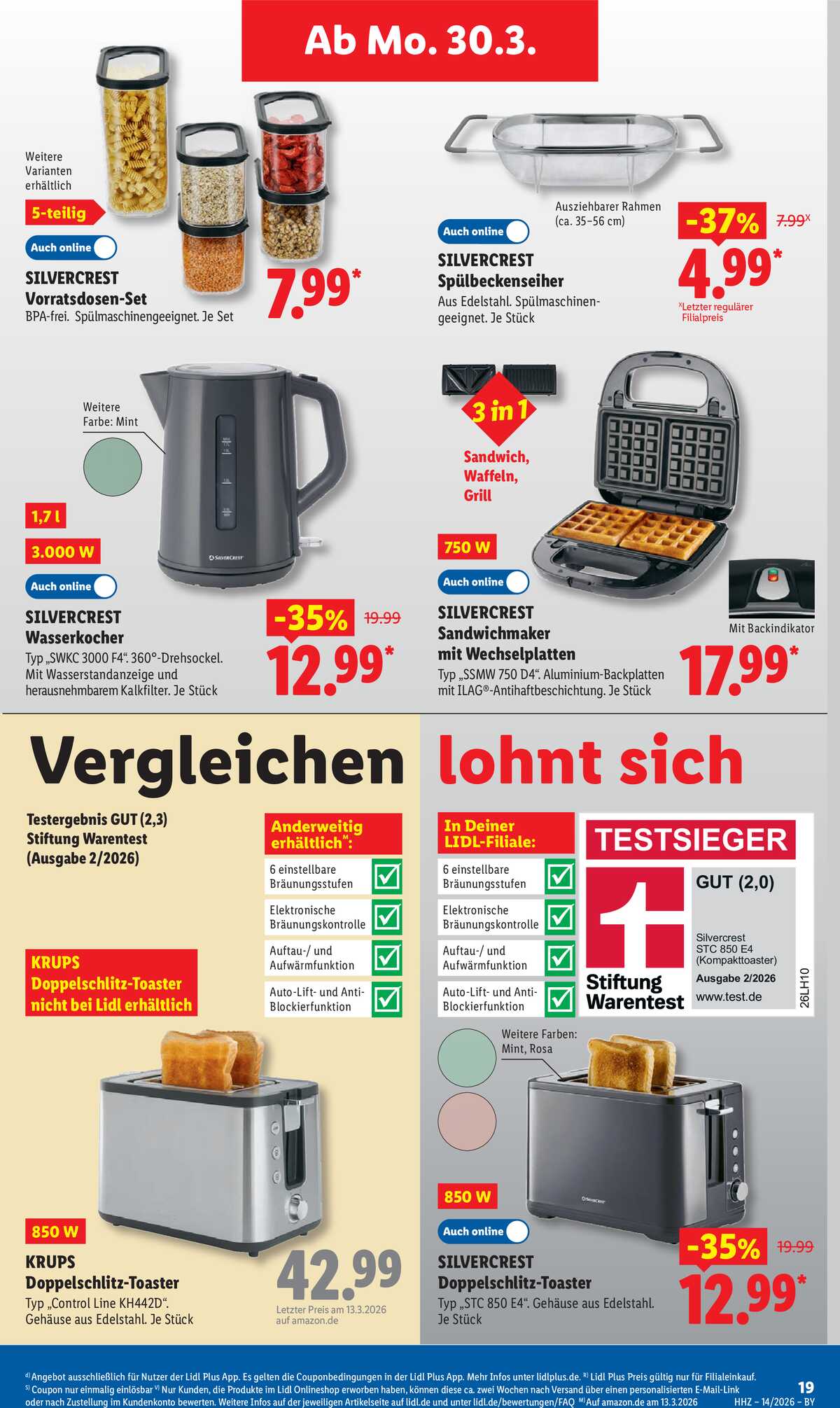 Leták Lidl Německo 30.3.-4.4.2026 strana 39