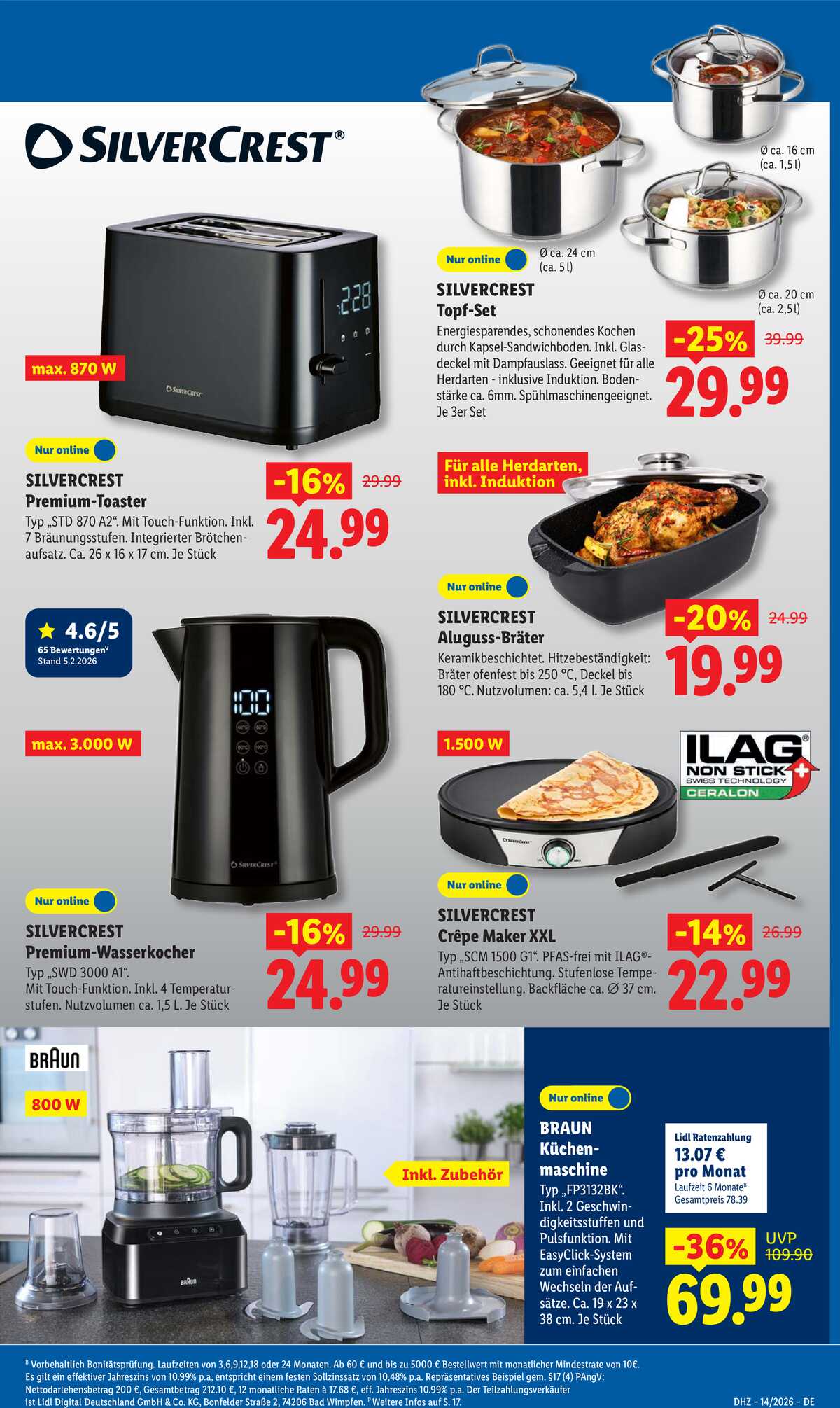 Leták Lidl Německo 30.3.-4.4.2026 strana 43