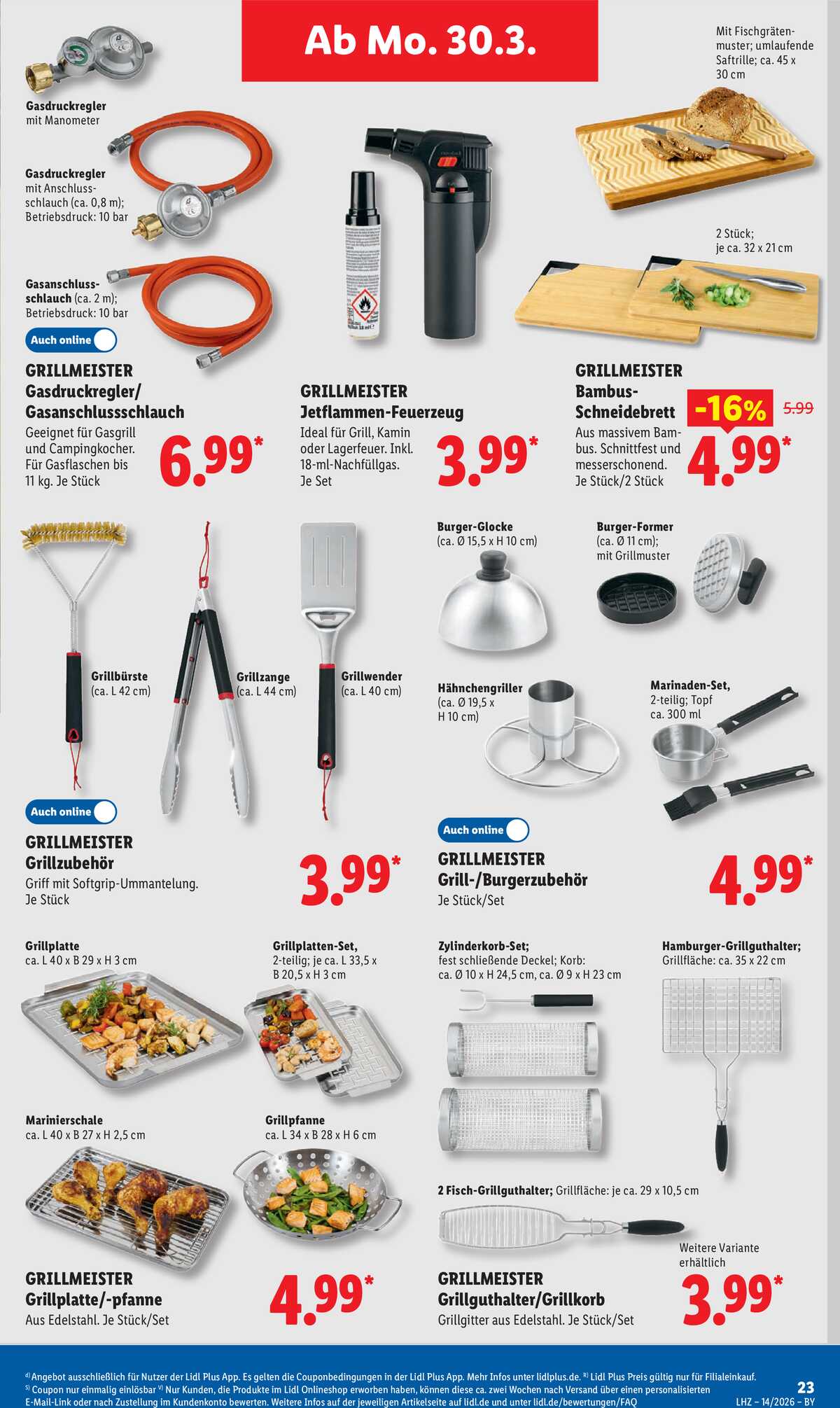 Leták Lidl Německo 30.3.-4.4.2026 strana 45