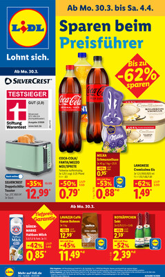 Leták Lidl Německo 30.3.-4.4.2026