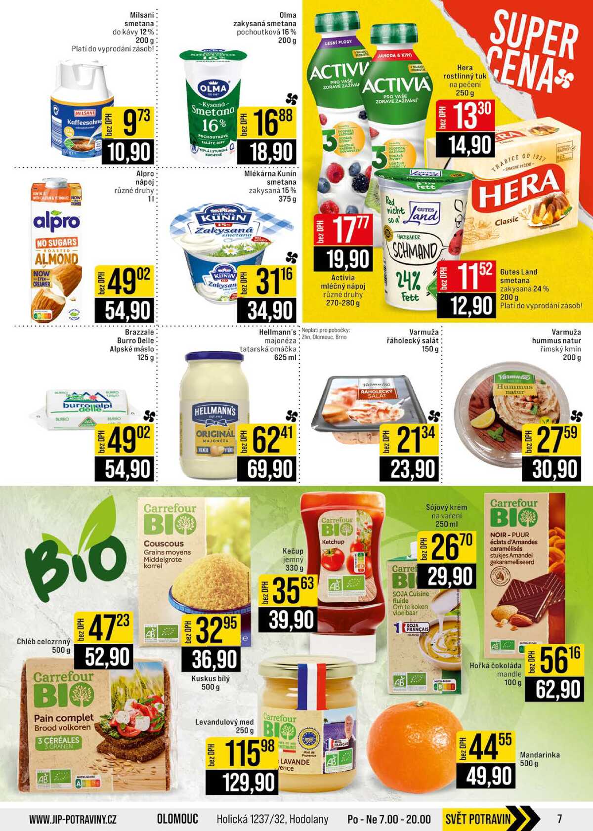 JIP Cash & Carry Brno, Praha, Ostrava, Jilemnice, Pardubice, Ostrava, Karlovy Vary, Olomouc a Zlín od 25.3. do 31.3.2026 strana 7