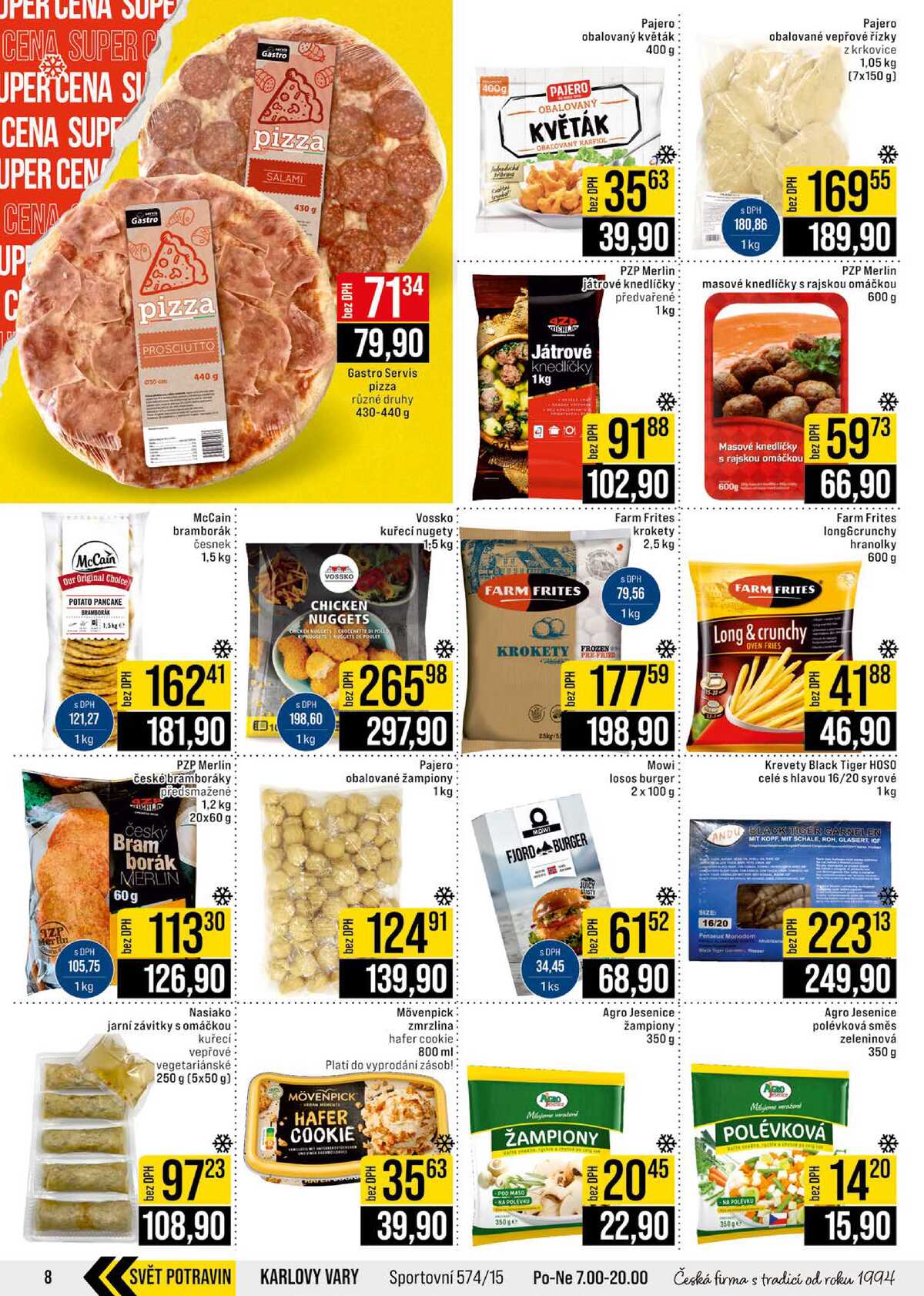 JIP Cash & Carry Brno, Praha, Ostrava, Jilemnice, Pardubice, Ostrava, Karlovy Vary, Olomouc a Zlín od 25.3. do 31.3.2026 strana 8