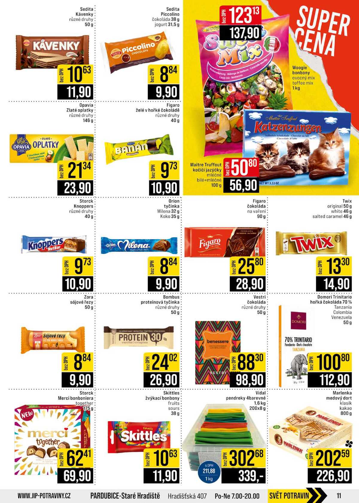 JIP Cash & Carry Brno, Praha, Ostrava, Jilemnice, Pardubice, Ostrava, Karlovy Vary, Olomouc a Zlín od 25.3. do 31.3.2026 strana 11