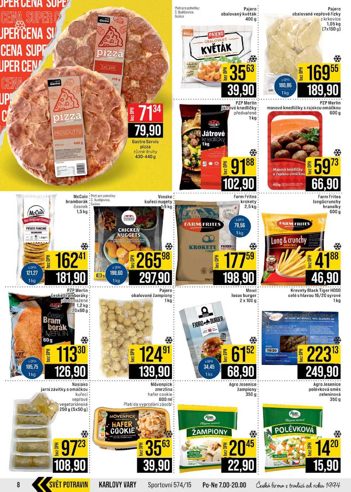 JIP Cash & Carry České Budějovice, Most, Náchod, Polička, Sušice a Svoboda nad Úpou od 25.3. do 31.3.2026 strana 8