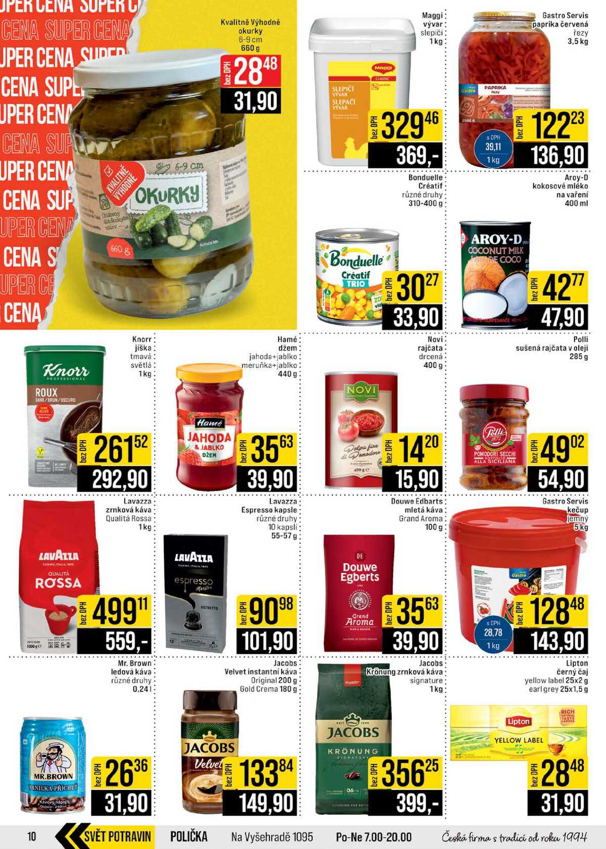 JIP Cash & Carry České Budějovice, Most, Náchod, Polička, Sušice a Svoboda nad Úpou od 25.3. do 31.3.2026 strana 10