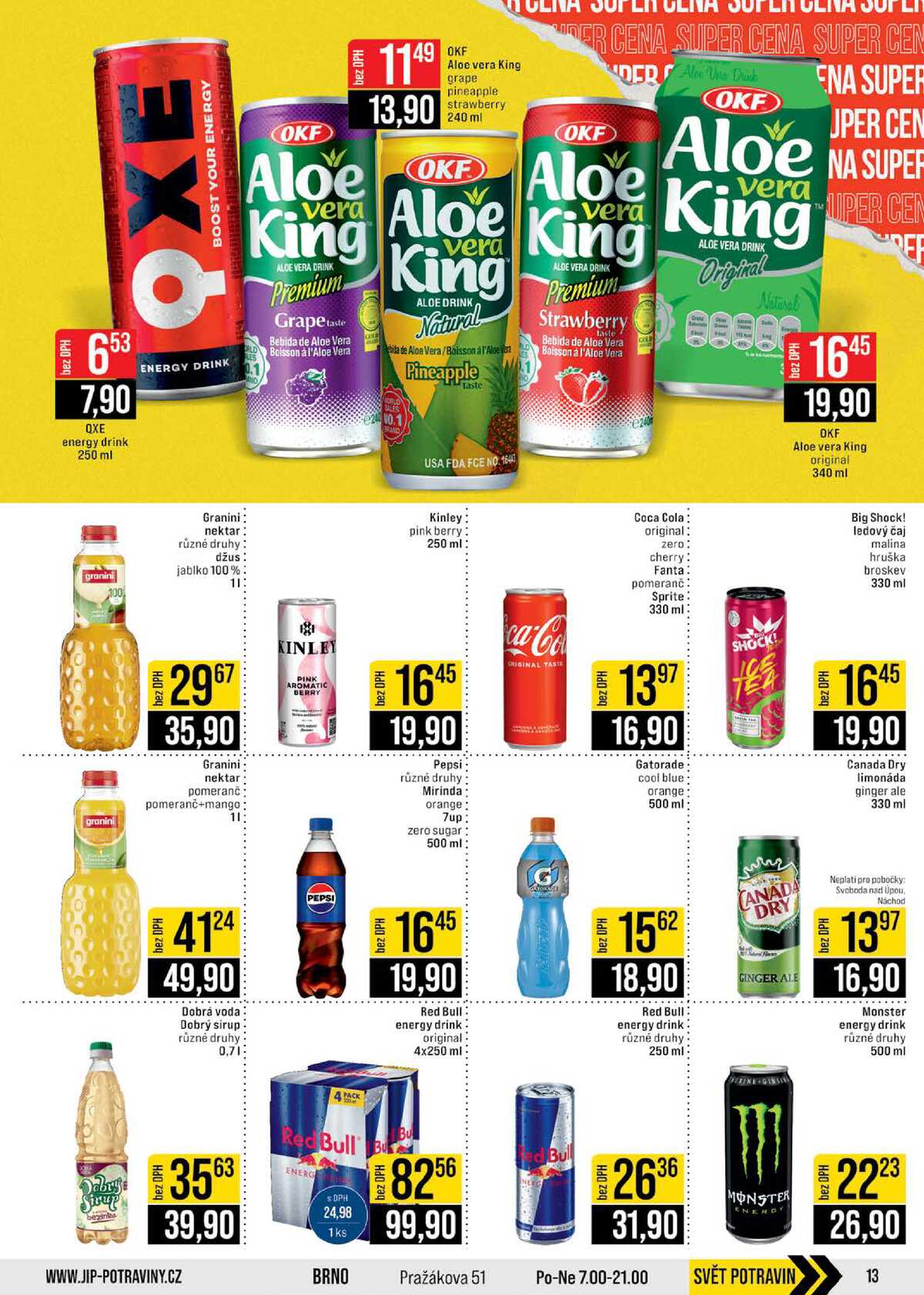 JIP Cash & Carry České Budějovice, Most, Náchod, Polička, Sušice a Svoboda nad Úpou od 25.3. do 31.3.2026 strana 13