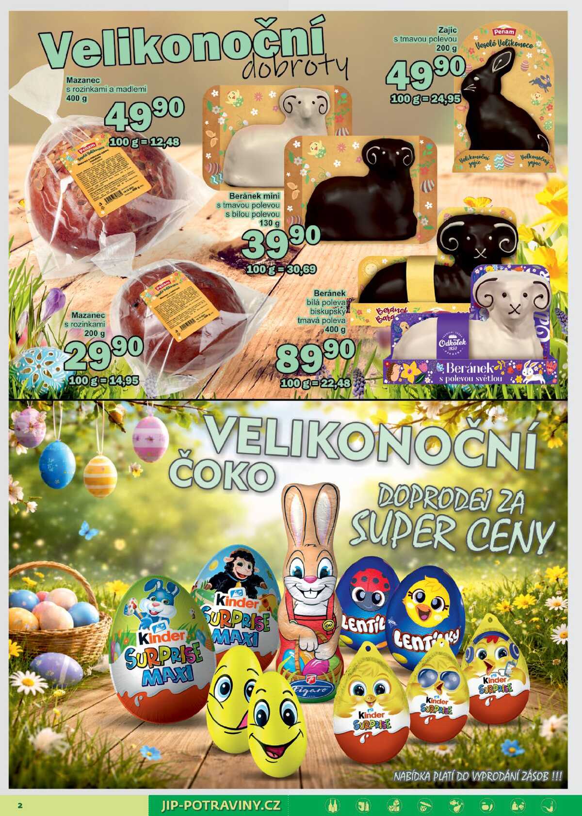JIP Maloobchod od 25.3. do 5.4.2026 strana 2