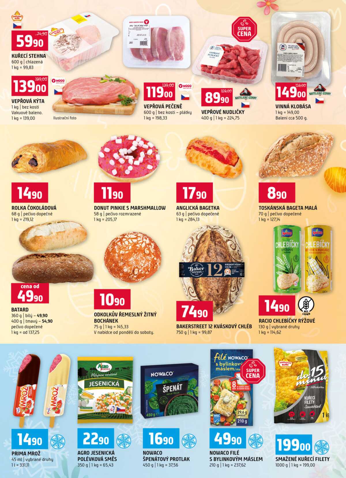 Terno České Budějovice, Třeboň, Trhové sviny, Bechyně, Týn nad Vltavou od 1.4. do 7.4.2026 strana 3