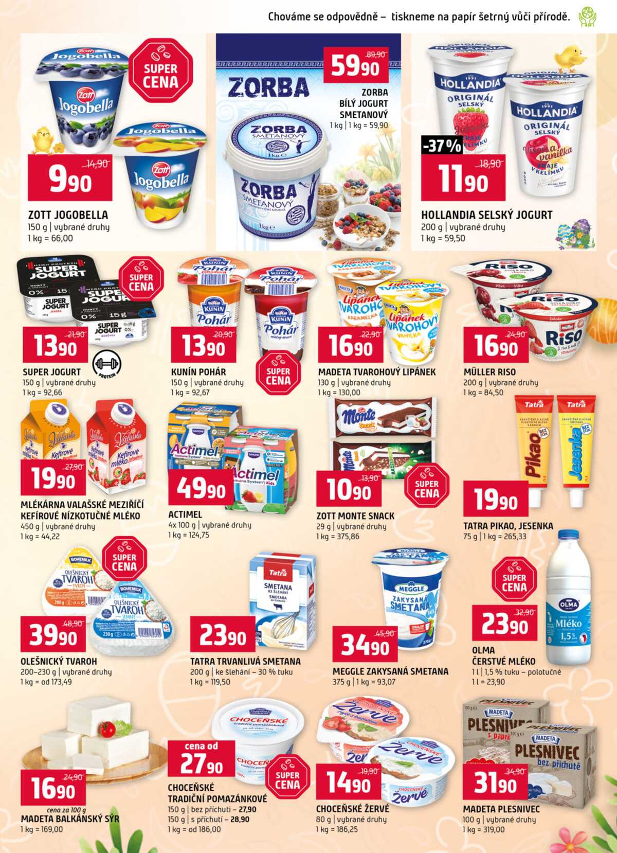 Terno České Budějovice, Třeboň, Trhové sviny, Bechyně, Týn nad Vltavou od 1.4. do 7.4.2026 strana 5