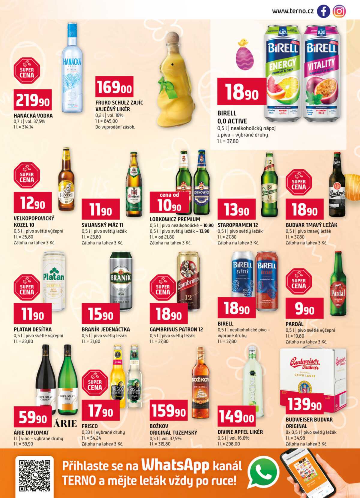 Terno České Budějovice, Třeboň, Trhové sviny, Bechyně, Týn nad Vltavou od 1.4. do 7.4.2026 strana 13