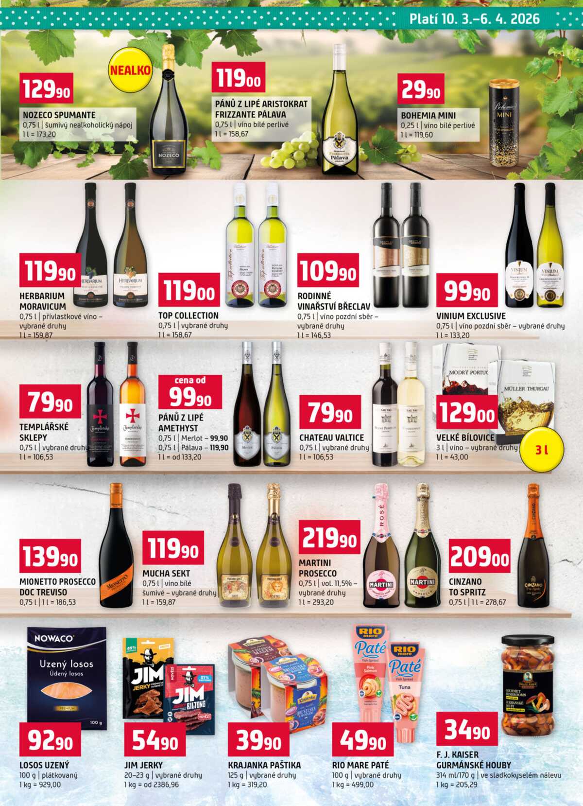 Terno České Budějovice, Třeboň, Trhové sviny, Bechyně, Týn nad Vltavou od 1.4. do 7.4.2026 strana 22