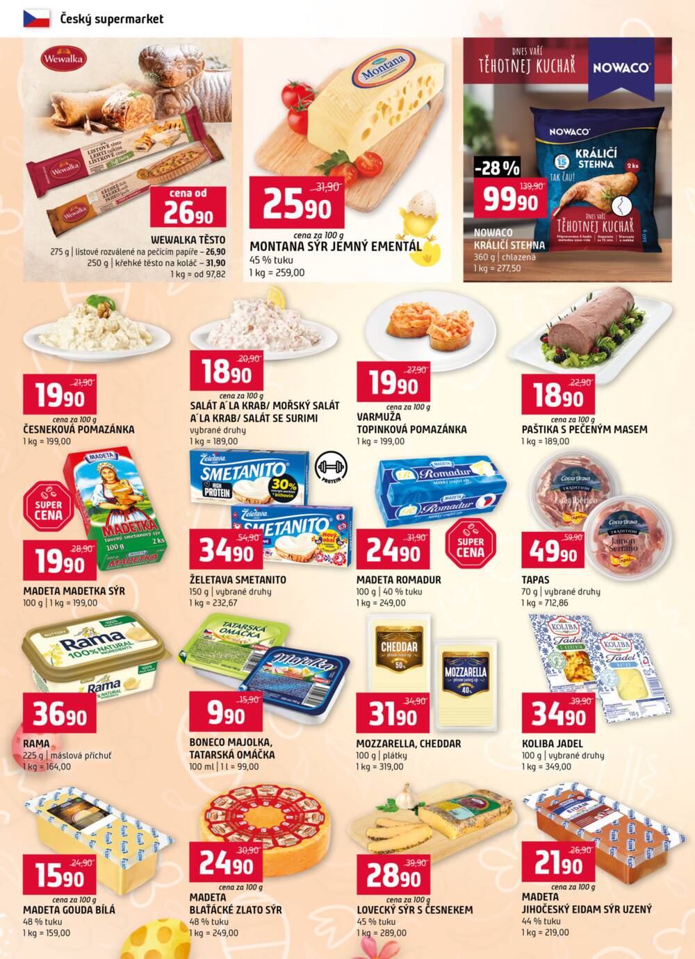 Leták Terno - Terno České Budějovice, Třeboň, Trhové sviny, Bechyně, Týn nad Vltavou od 1.4. do 7.4.2026 - strana 4