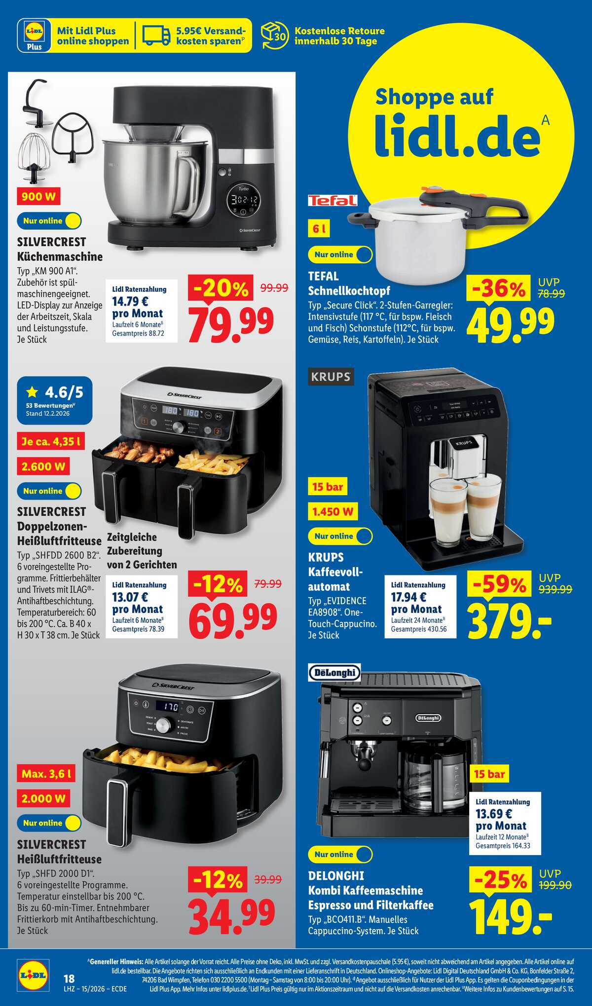 Leták Lidl Německo 7.4.-11.4.2026 strana 12