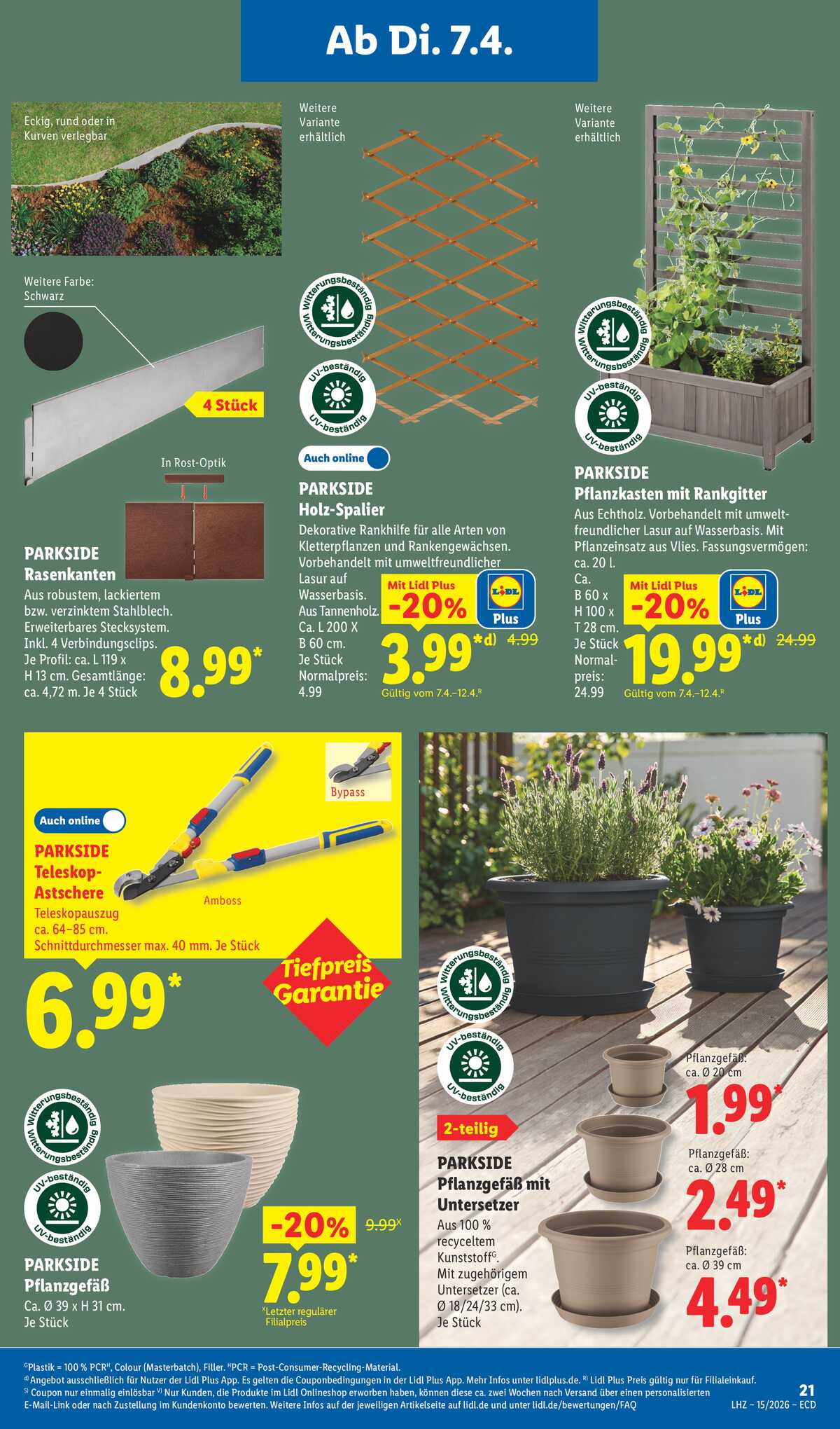 Leták Lidl Německo 7.4.-11.4.2026 strana 19