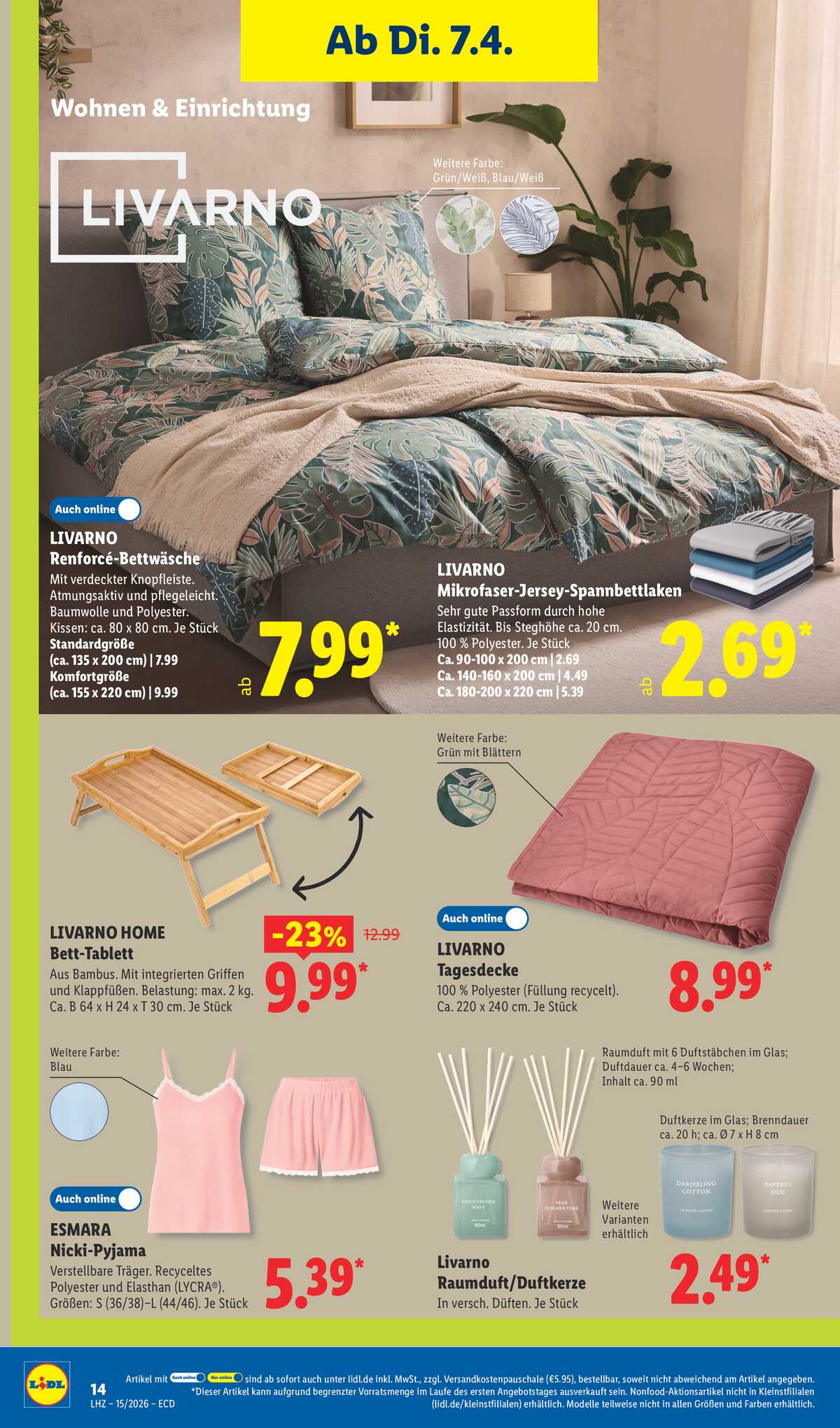 Leták Lidl Německo 7.4.-11.4.2026 strana 20