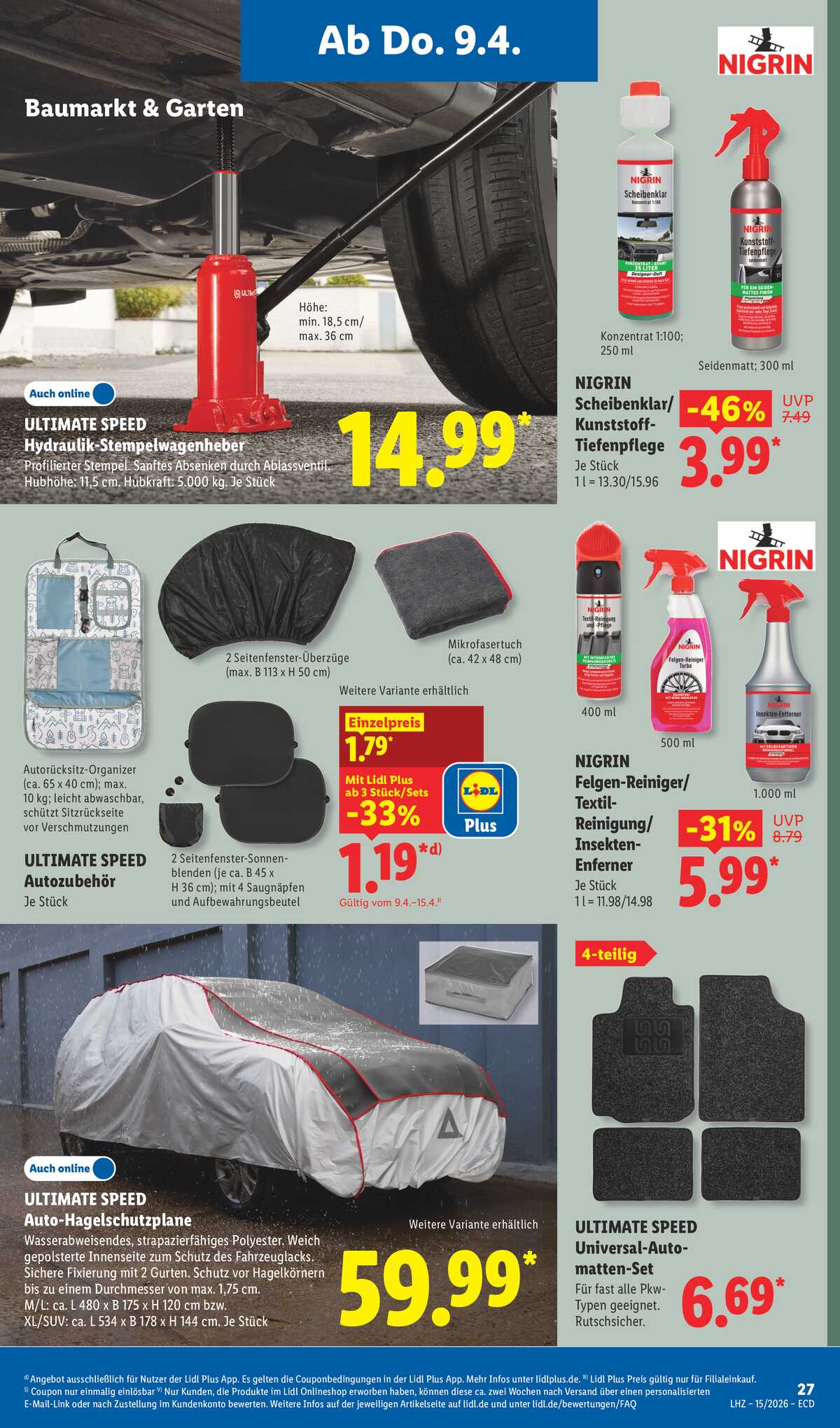 Leták Lidl Německo 7.4.-11.4.2026 strana 27