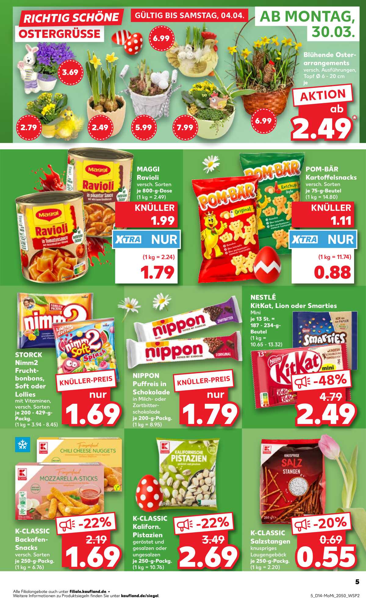 Leták Kaufland Německo 30.3.-1.4.2026 strana 5