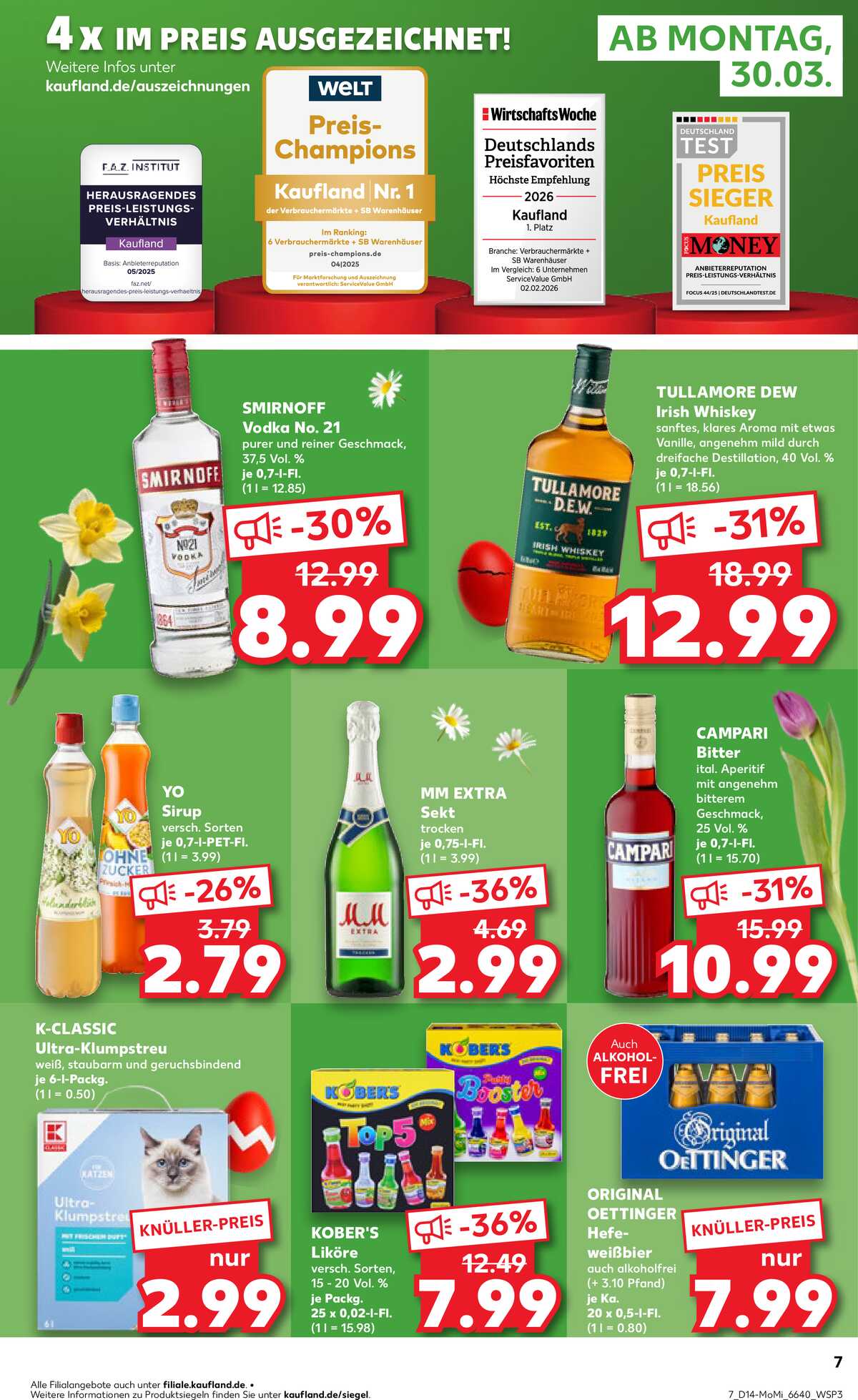 Leták Kaufland Německo 30.3.-1.4.2026 strana 7