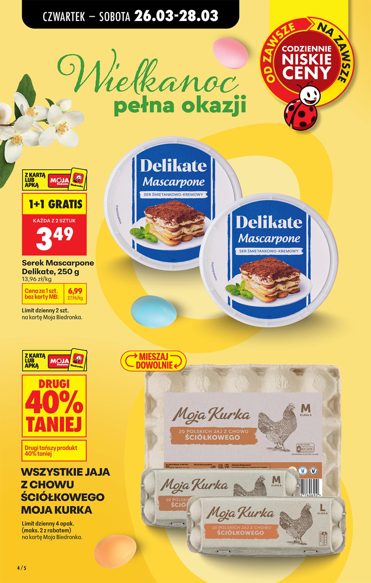 Leták Biedronka Polsko 26.3.-1.4.2026 strana 6