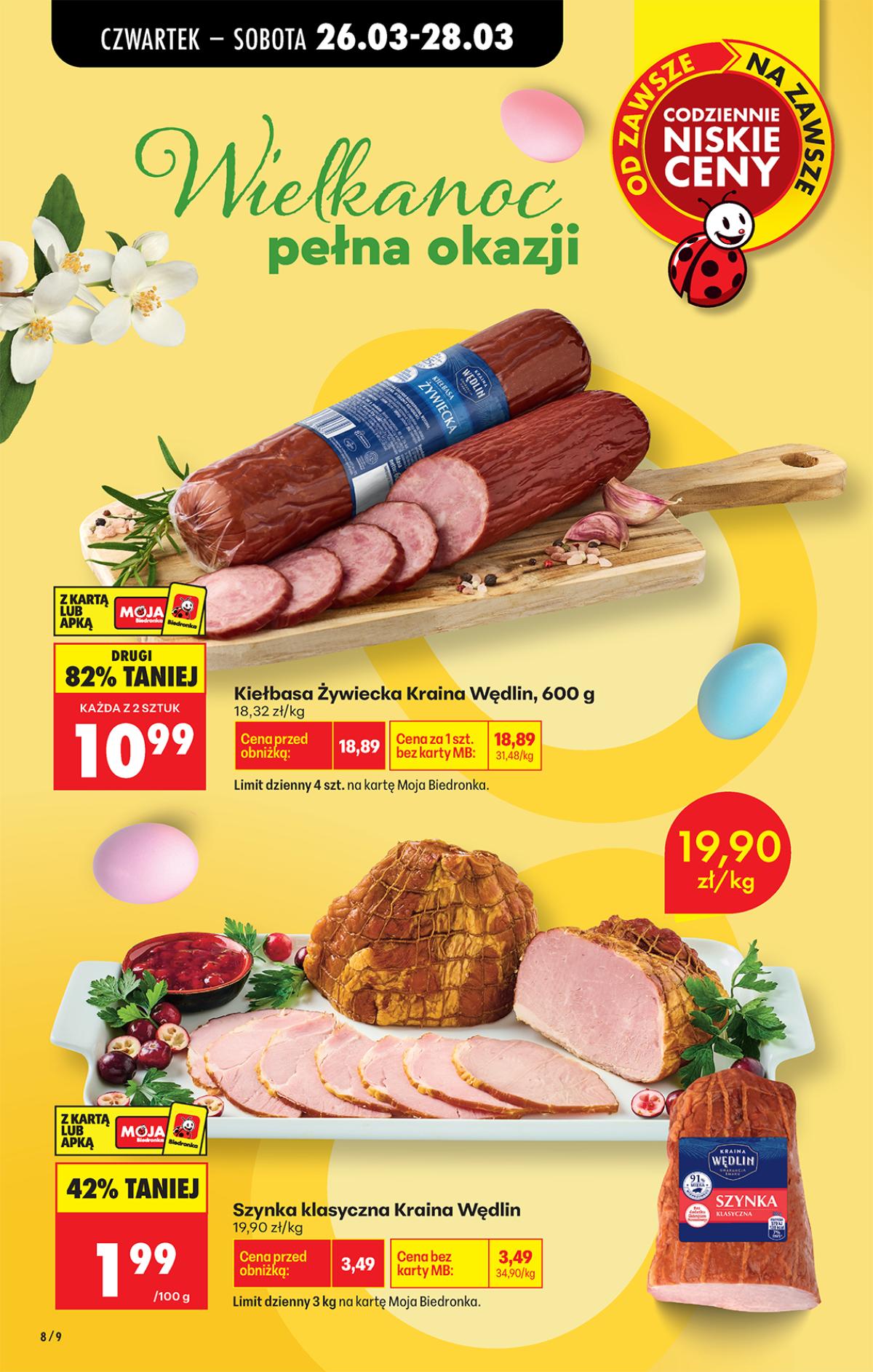 Leták Biedronka Polsko 26.3.-1.4.2026 strana 10