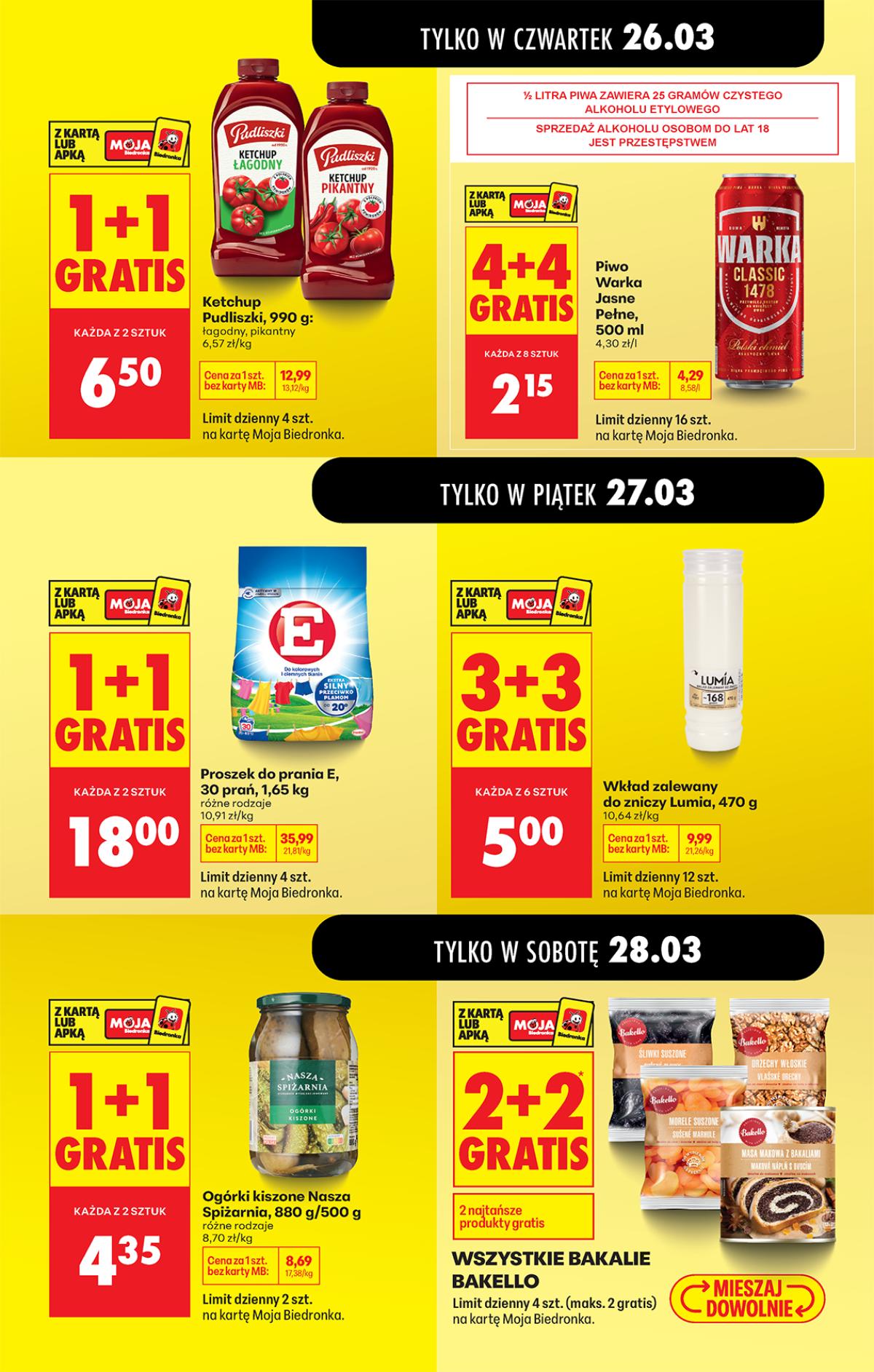 Leták Biedronka Polsko 26.3.-1.4.2026 strana 15