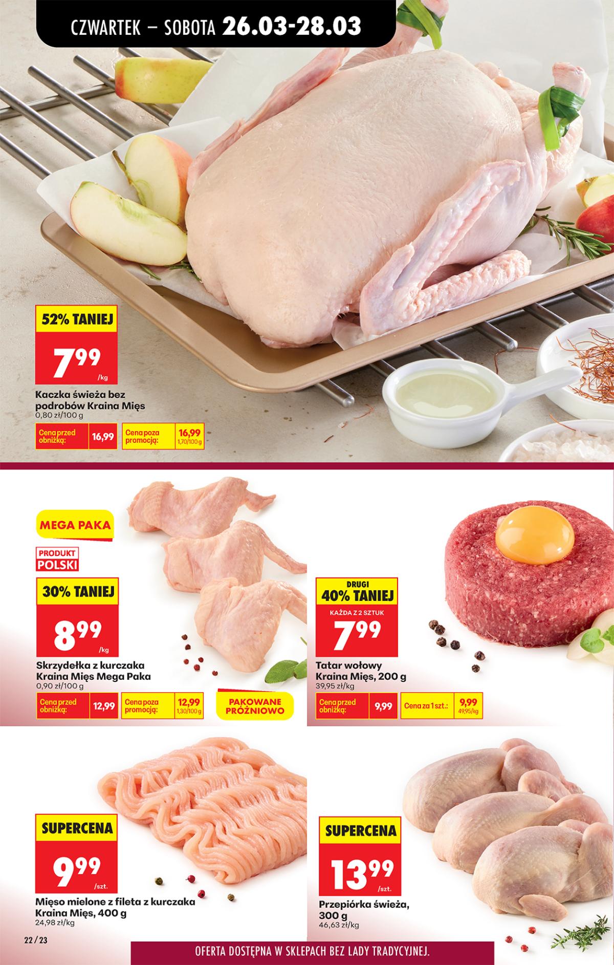 Leták Biedronka Polsko 26.3.-1.4.2026 strana 30