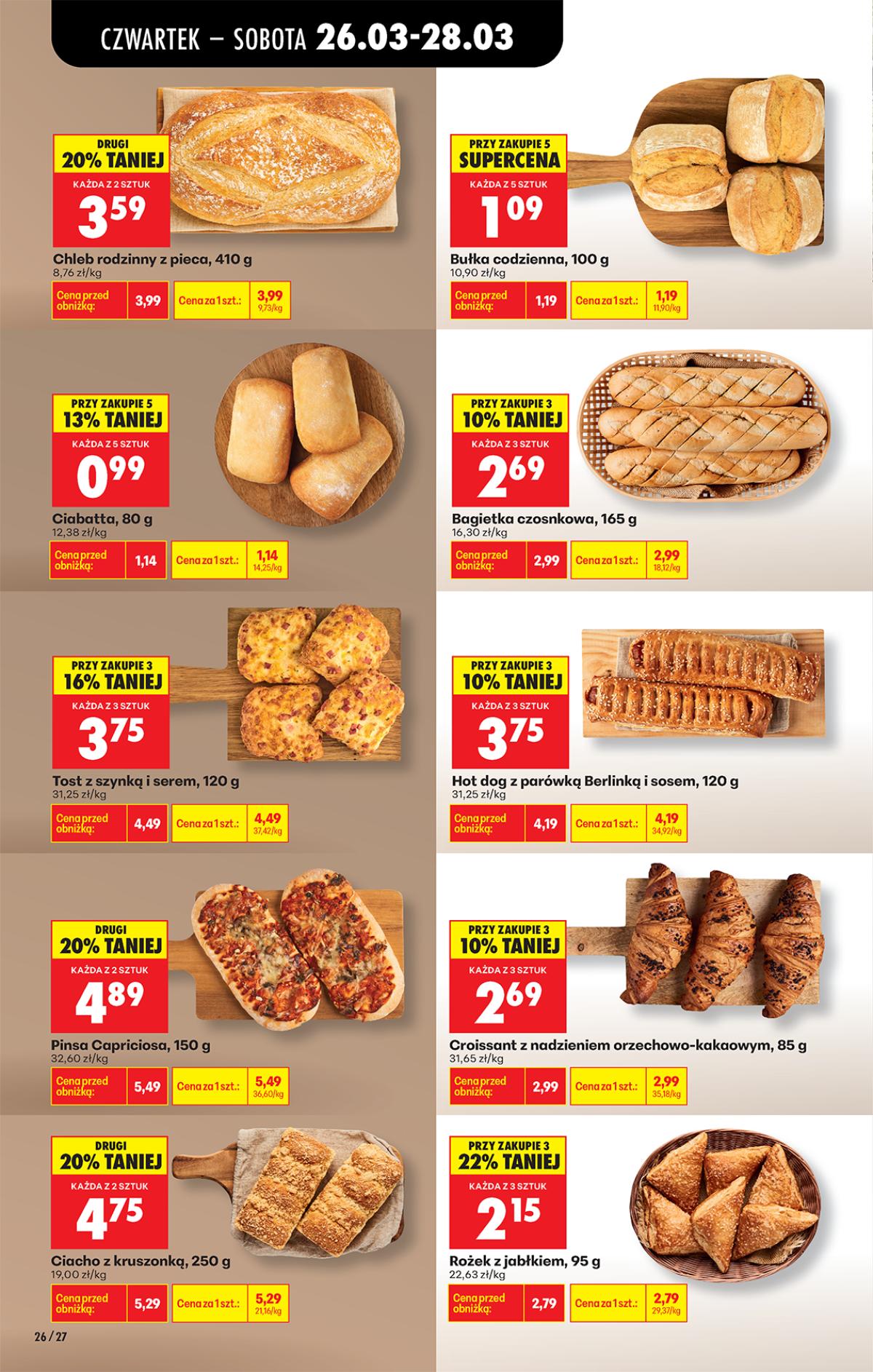 Leták Biedronka Polsko 26.3.-1.4.2026 strana 34