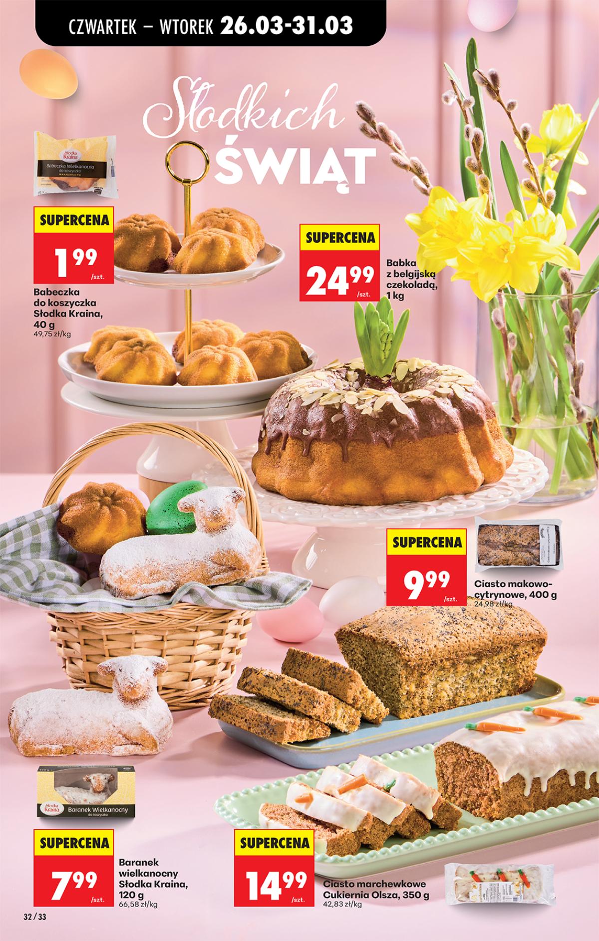 Leták Biedronka Polsko 26.3.-1.4.2026 strana 42